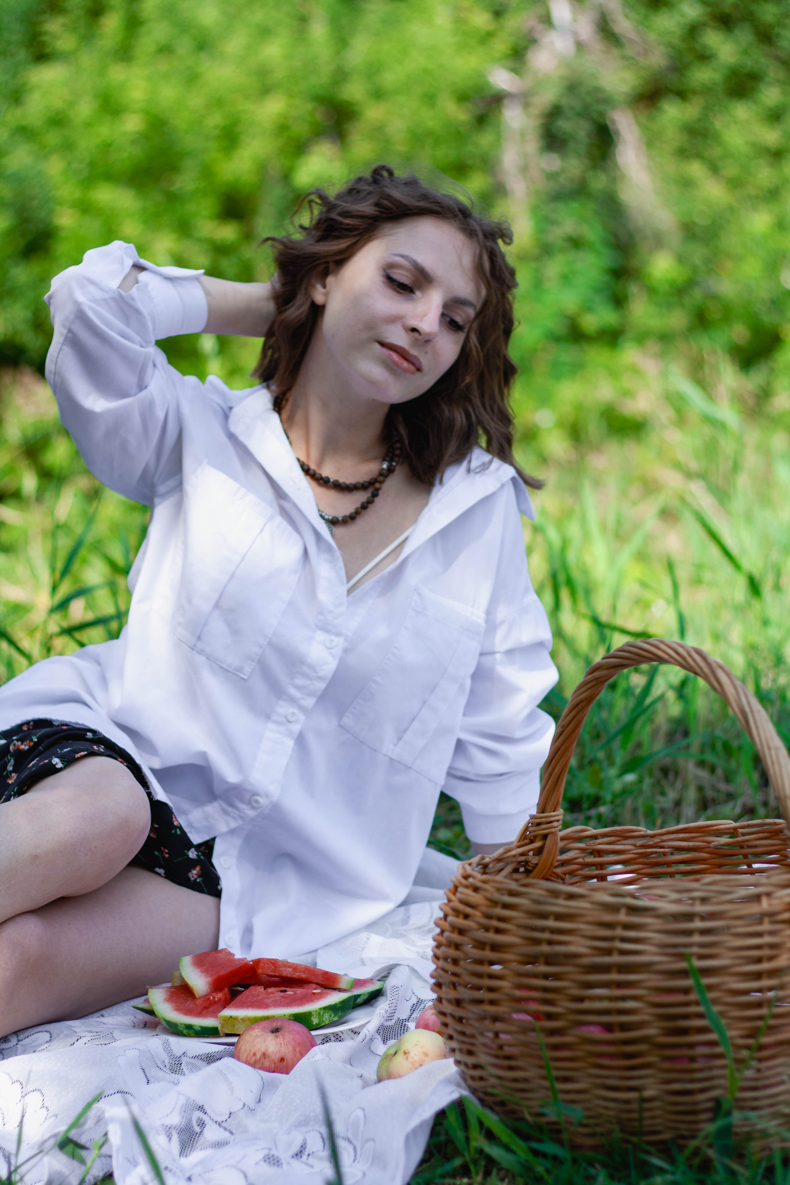 Арбузный пикник. Портретный фотограф в Саратове