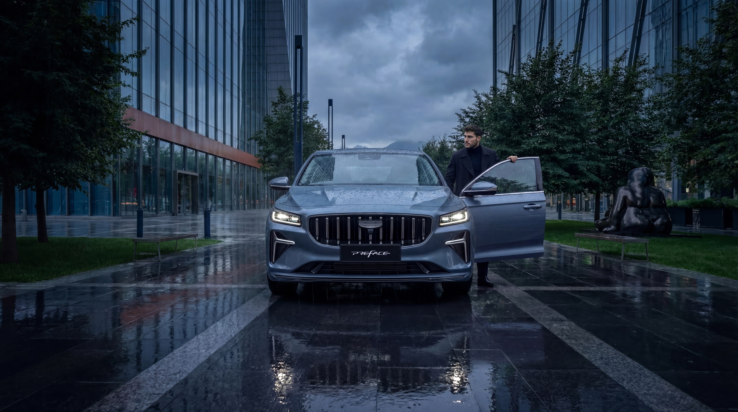 Geely Galaxy Preface. Чен Станислав | Автомобильный фотограф | Алматы, Казахстан
