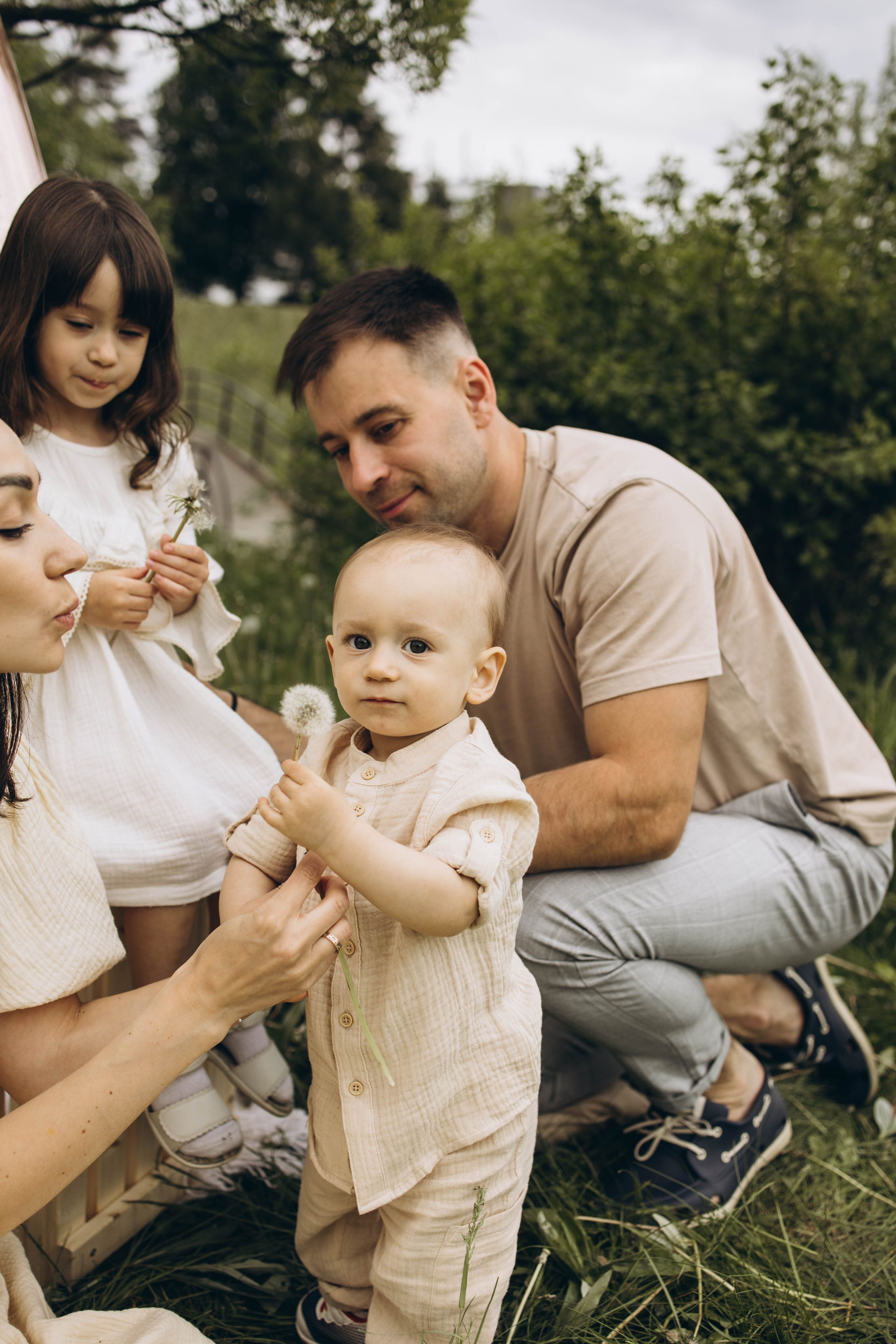 Маша, Женя, Ариана и Мирон. Семейный фотограф в Москве Виктория Ястребинская