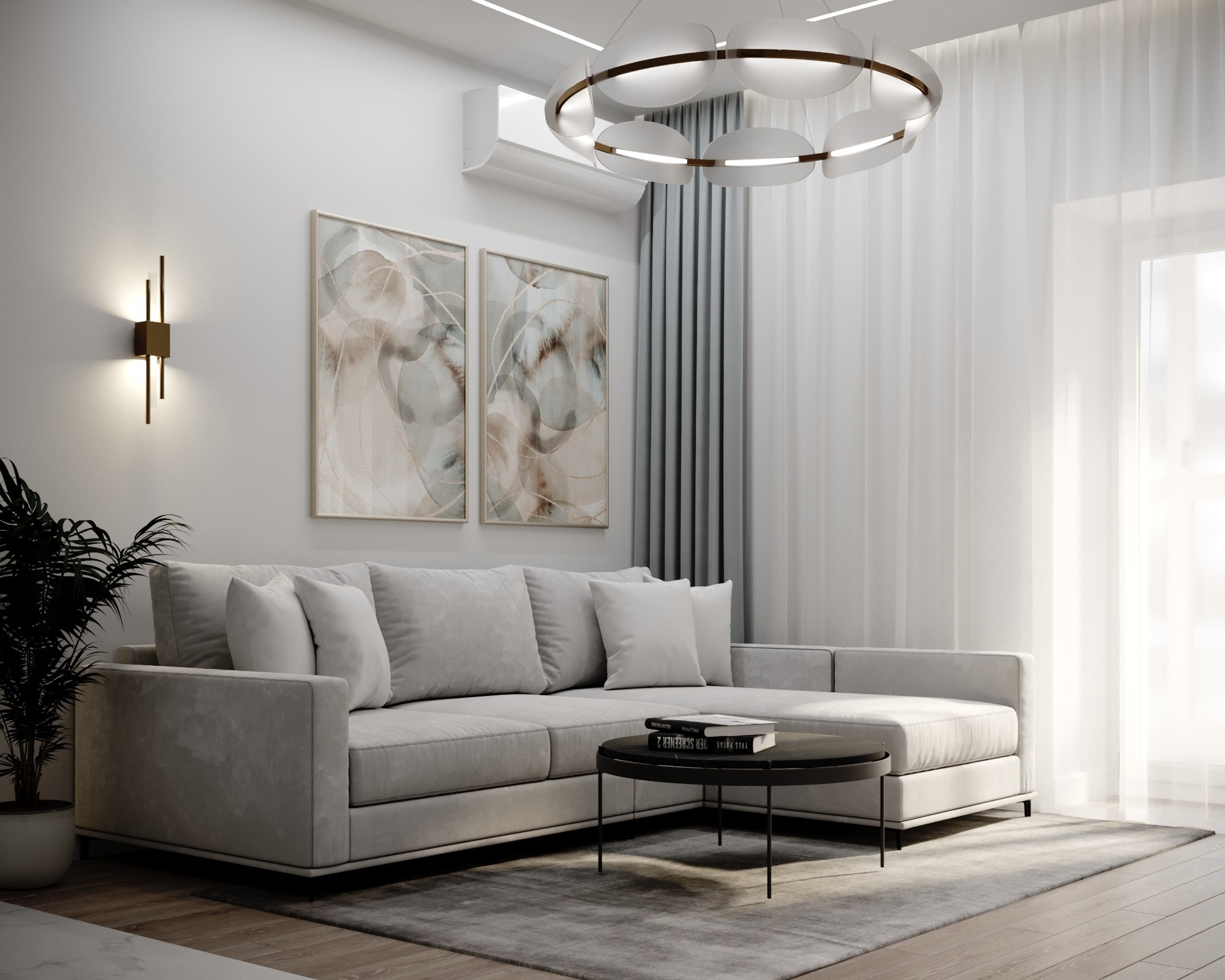 Квартира 70 м². Дизайнер интерьера Еремина Юлия