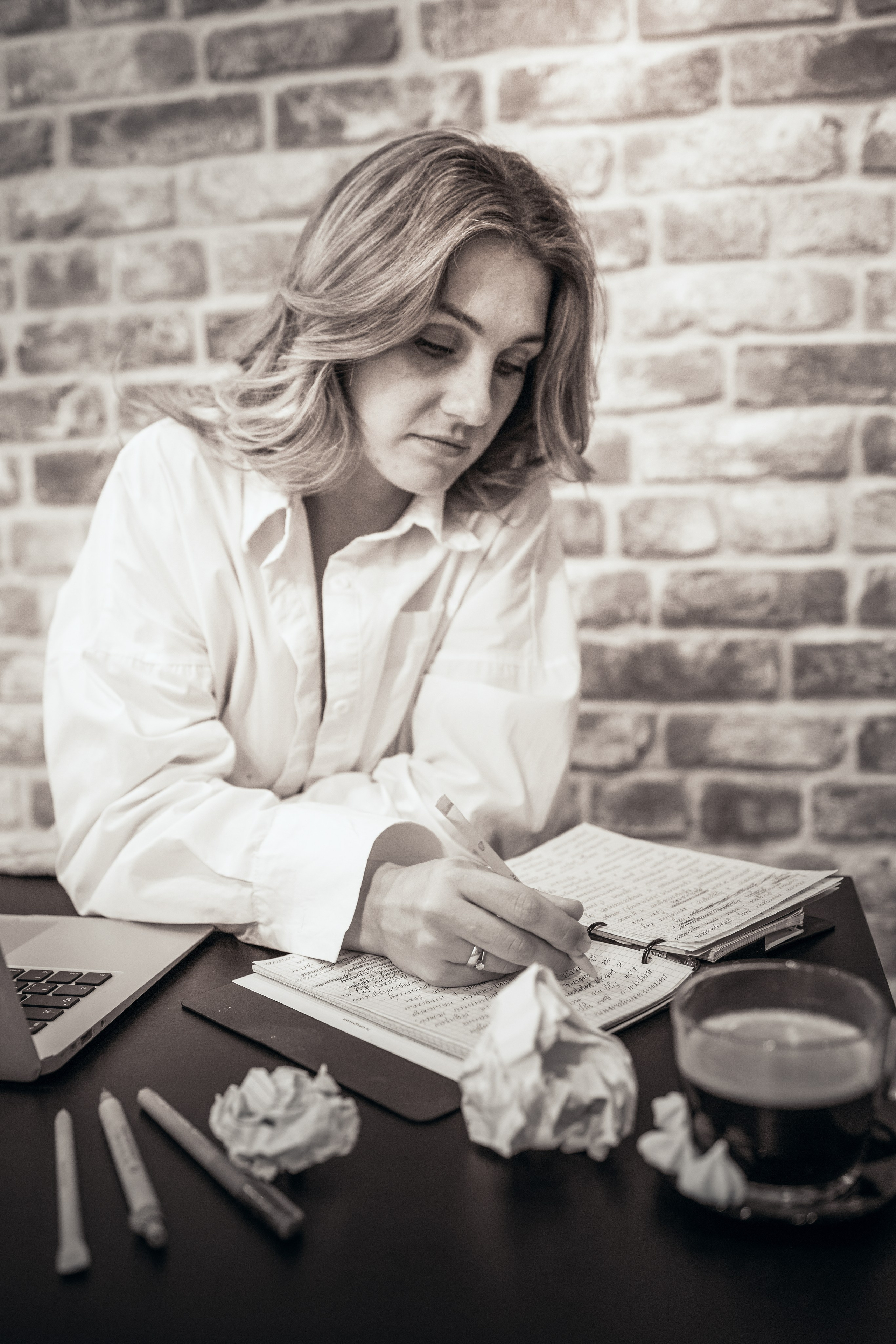 Писательница Эрика. Художественная фотография