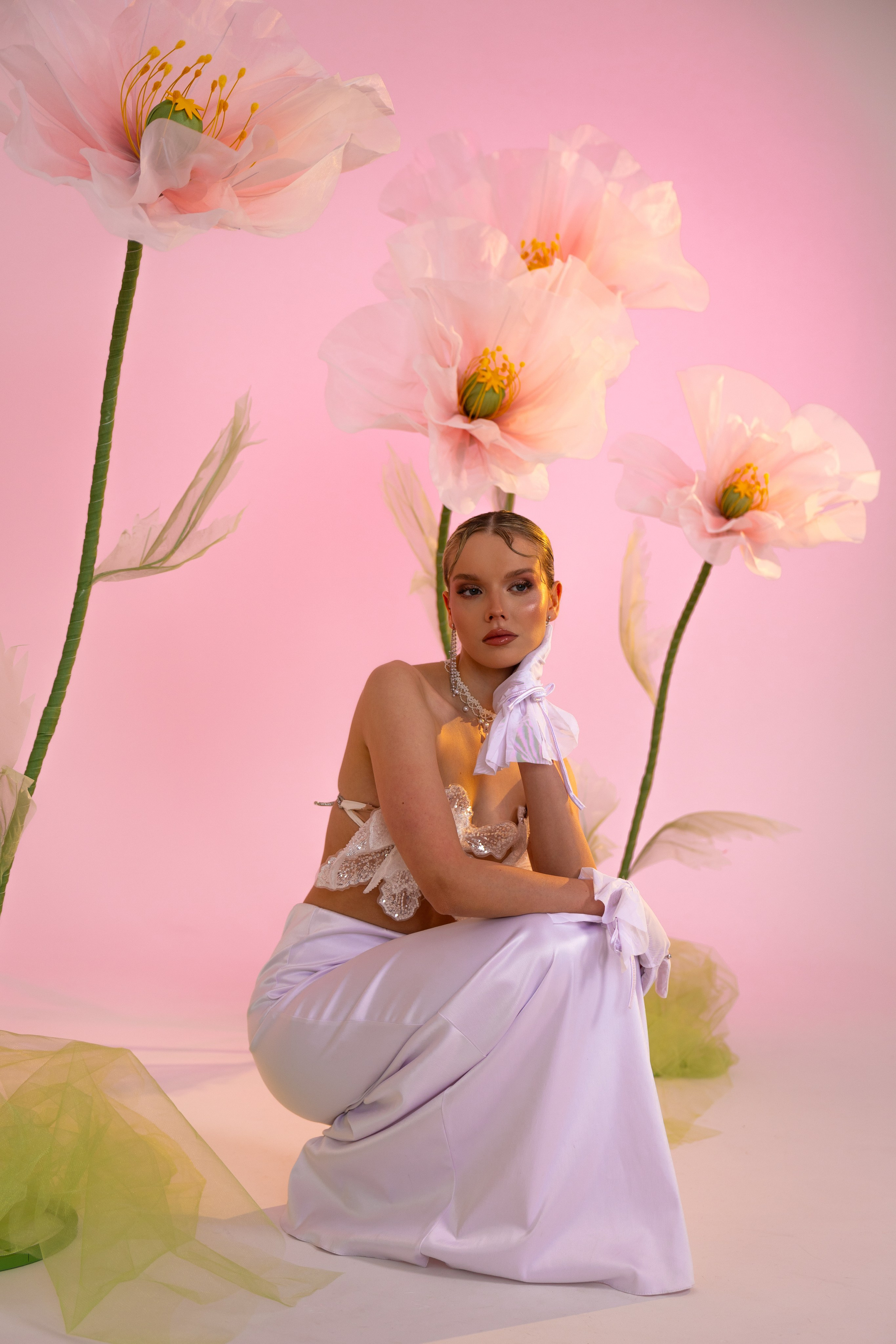 Цветочная фея. Фотограф в Москве Зябченко Екатерина. Съемки беременности, love story, семейный, портреты в студии и на улице