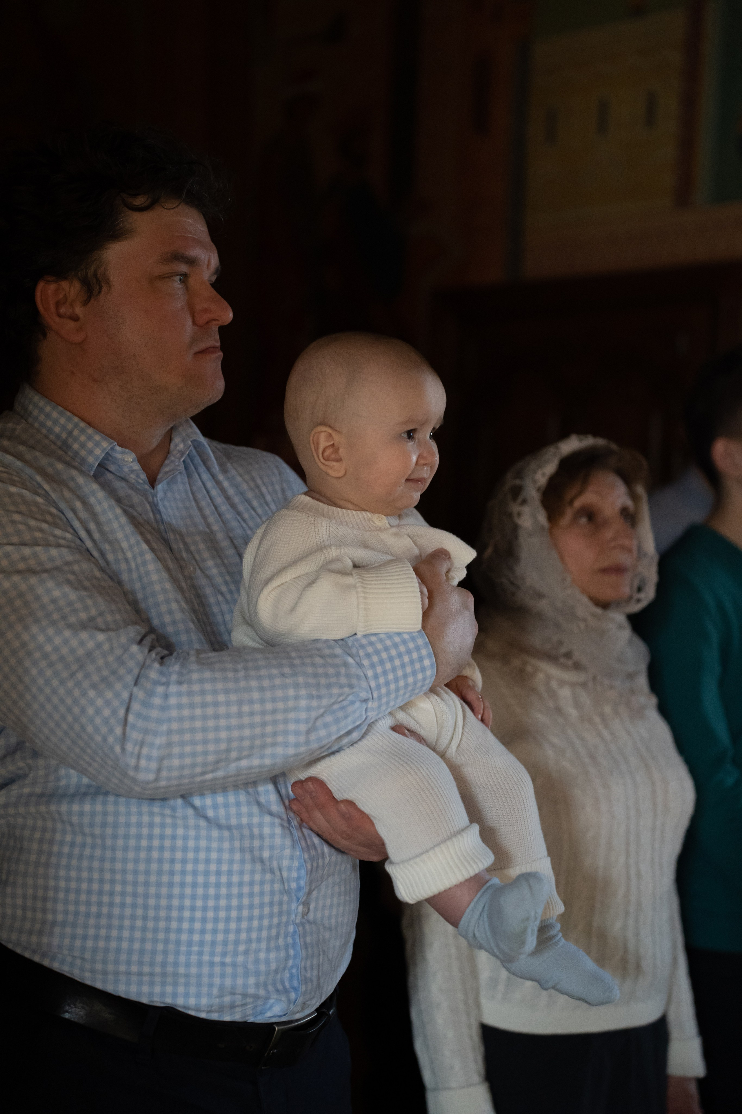 Крещение Мирона. Фотограф Казакова Анастасия