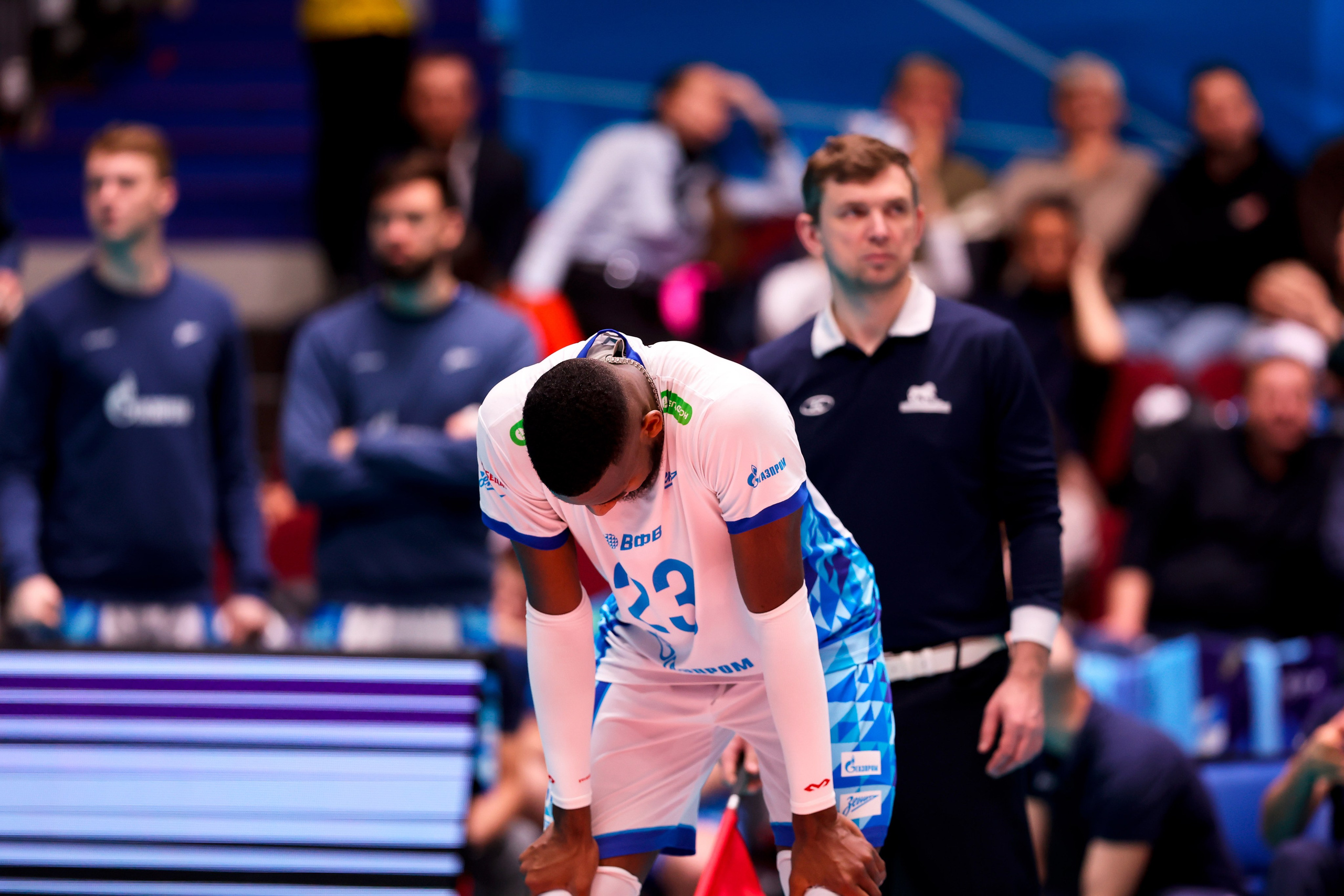 ВК Зенит — ВК Белогорье 08.04.2025. Спортивный и репортажный фотограф Антон Тереханов