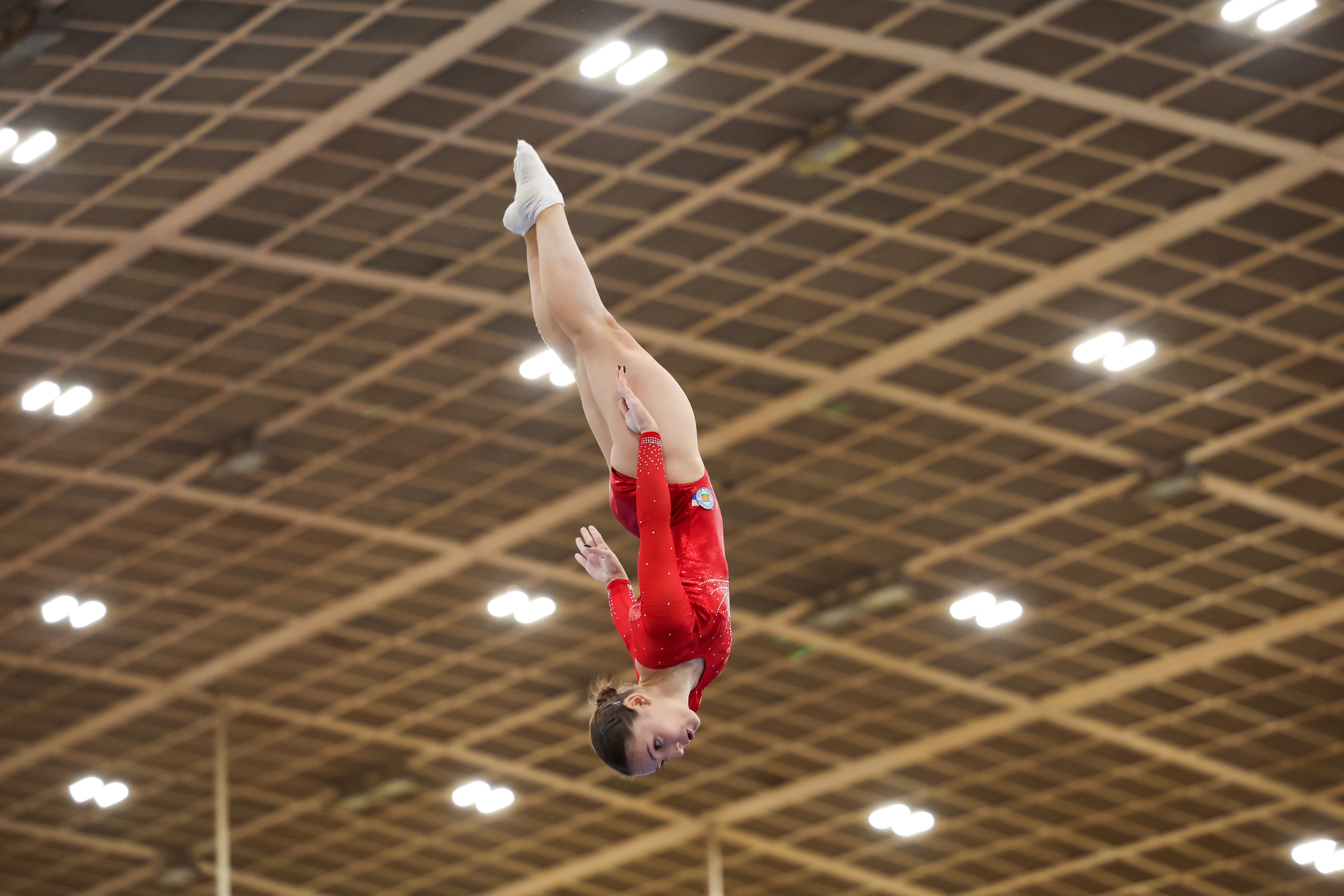 Командный чемпионат России по прыжкам на батуте 20-23.09.2024 года. Спортивный и репортажный фотограф Антон Тереханов