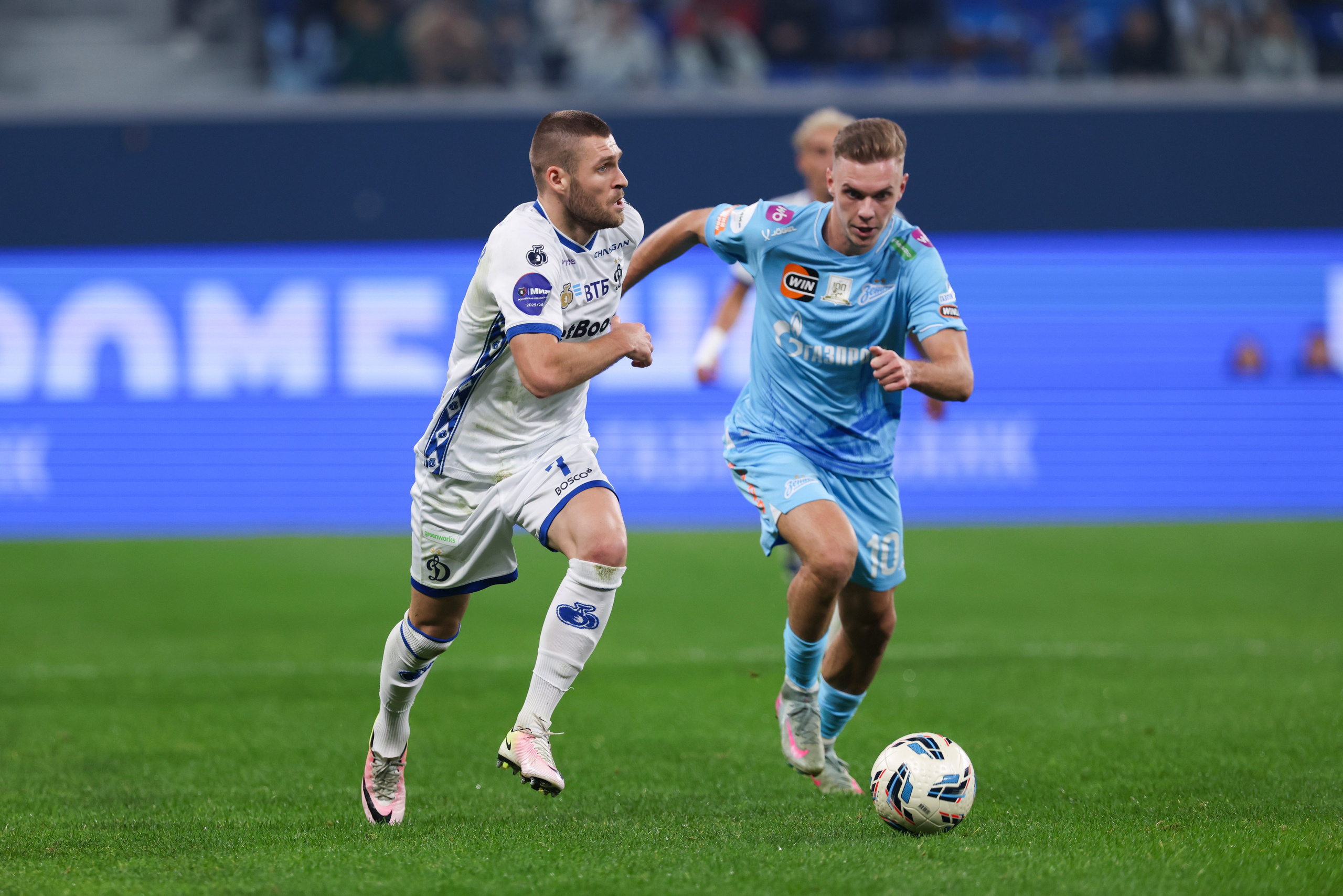 ФК «Зенит» — ФК «Динамо» Москва 26.10.2025. Спортивный и репортажный фотограф Антон Тереханов