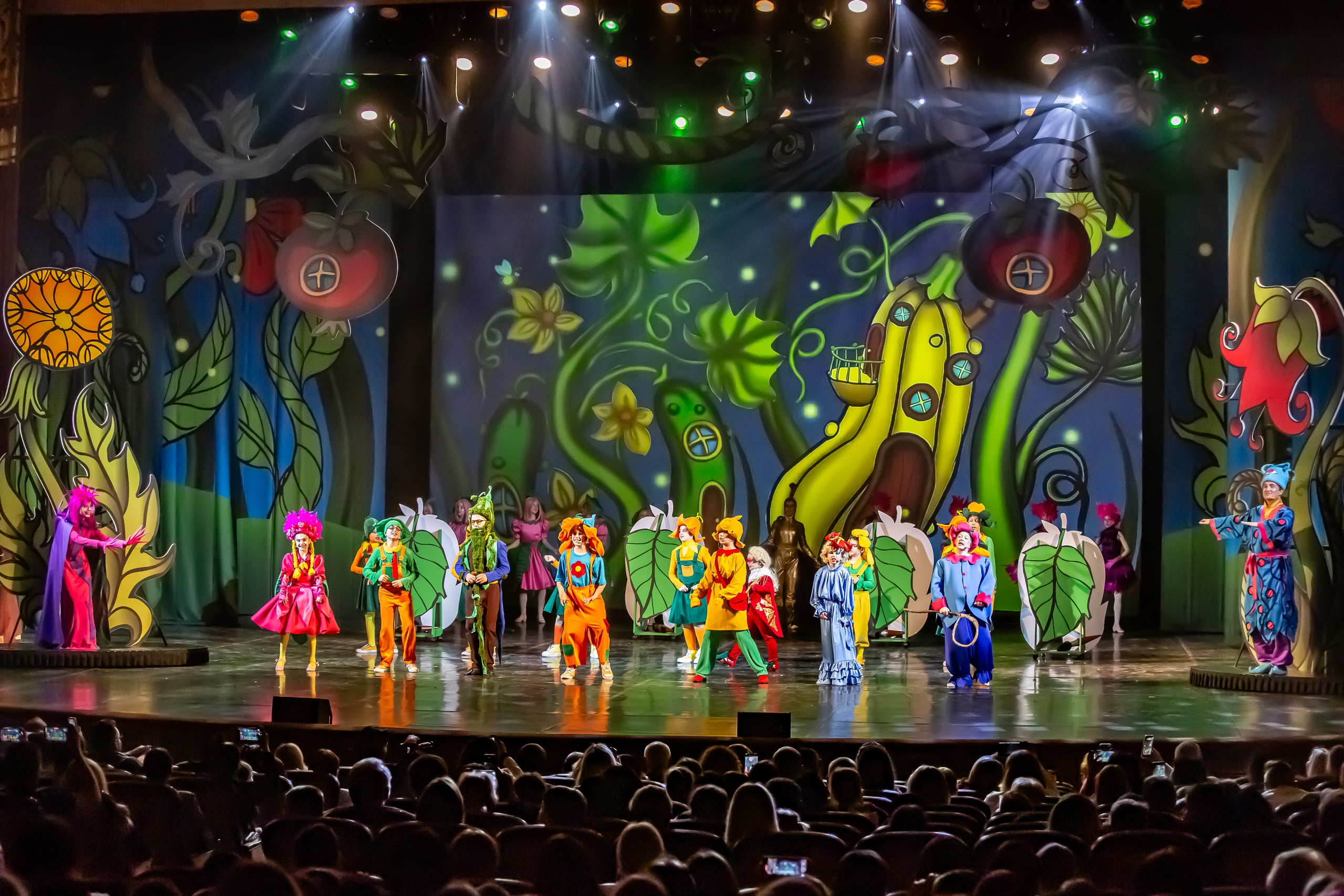 Мюзикл «Незнайка в царстве малюток» премьера Сочи солнышки и Сочи Соло. Фотограф в Сочи Юрий Шептаев