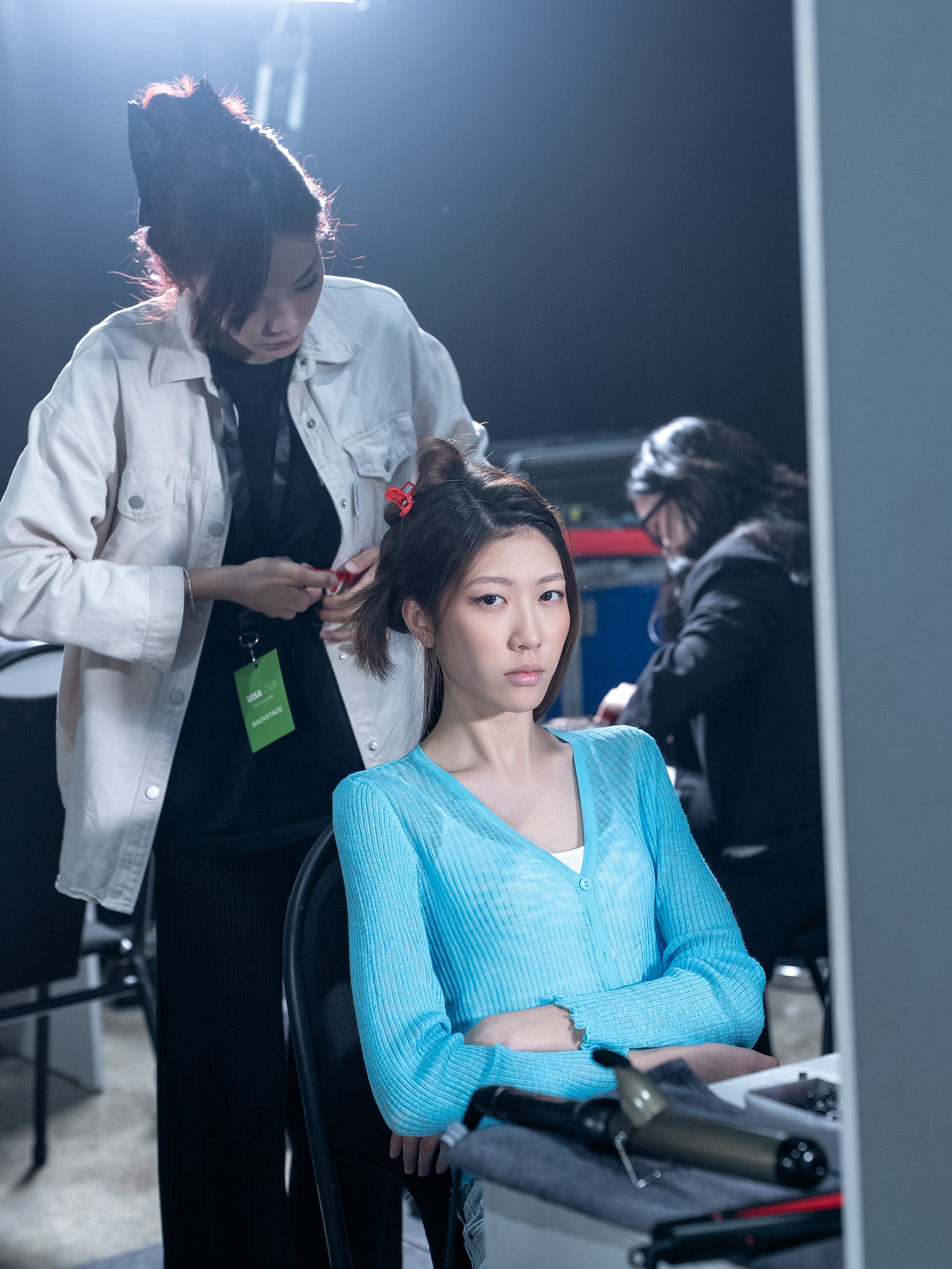 Visa Fashion Week Almaty Pre-Fall 2026 April Backstage Day 2. Сайт Алматинского НЮ АРТ, будуар и фэшн фотографа Дениса Карпенко