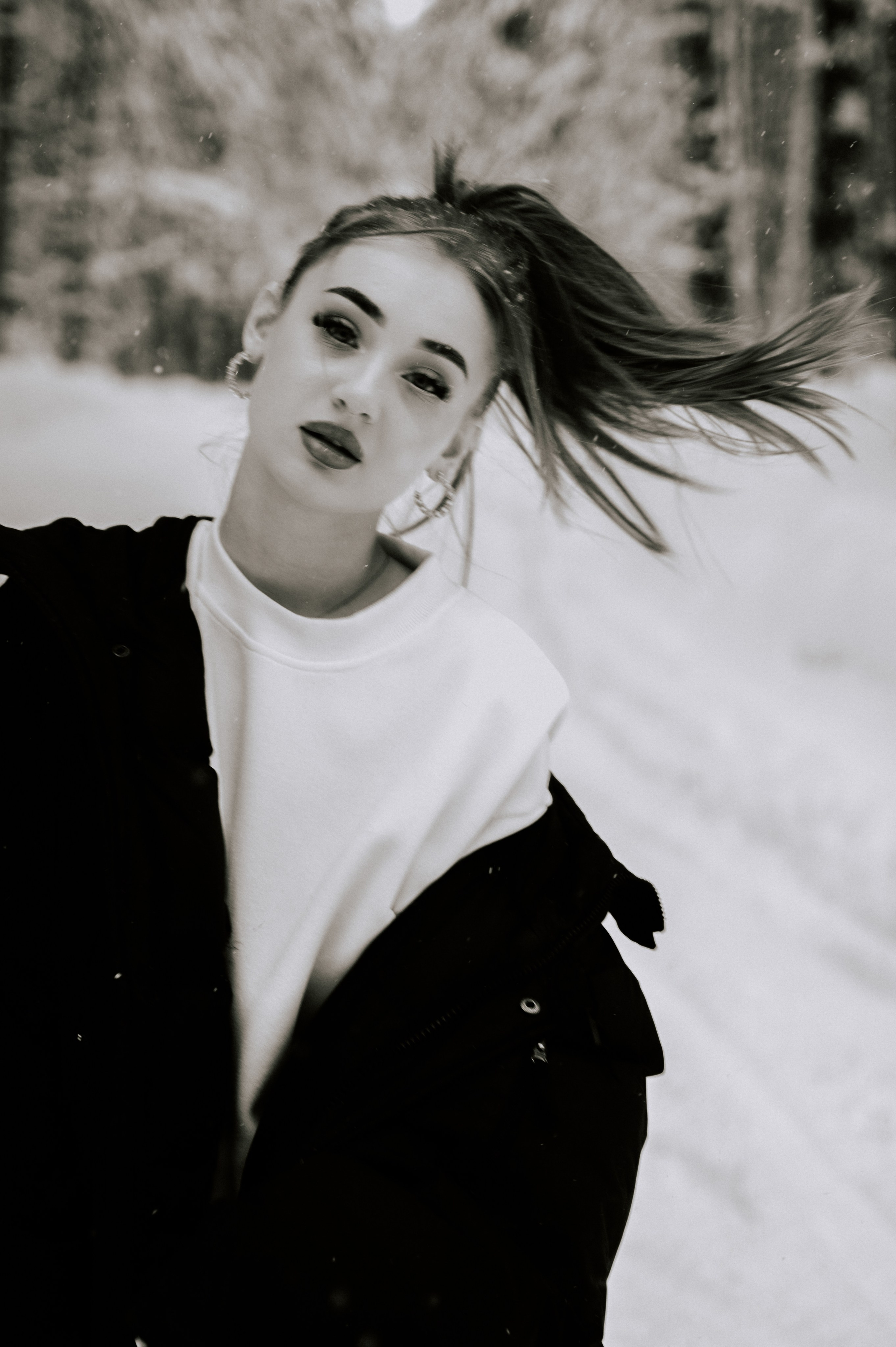 Индивидуальная съёмка для Аделины зима. Фотограф/видеограф Богдан Голованов