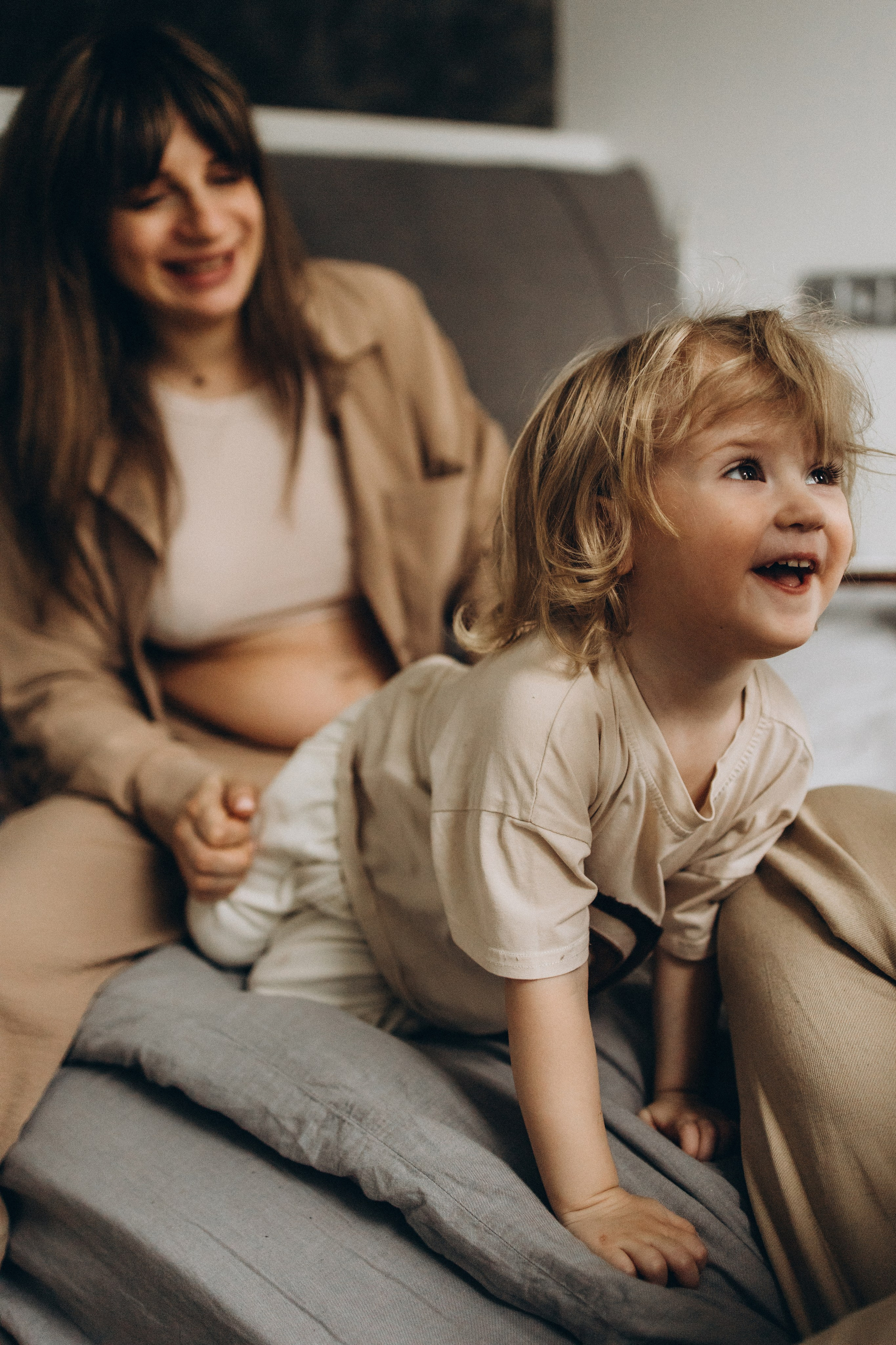 Домашняя съемка беременности с семьей. Семейный фотограф в Москве, Щелково, Фрязино _ Виктория Степанова