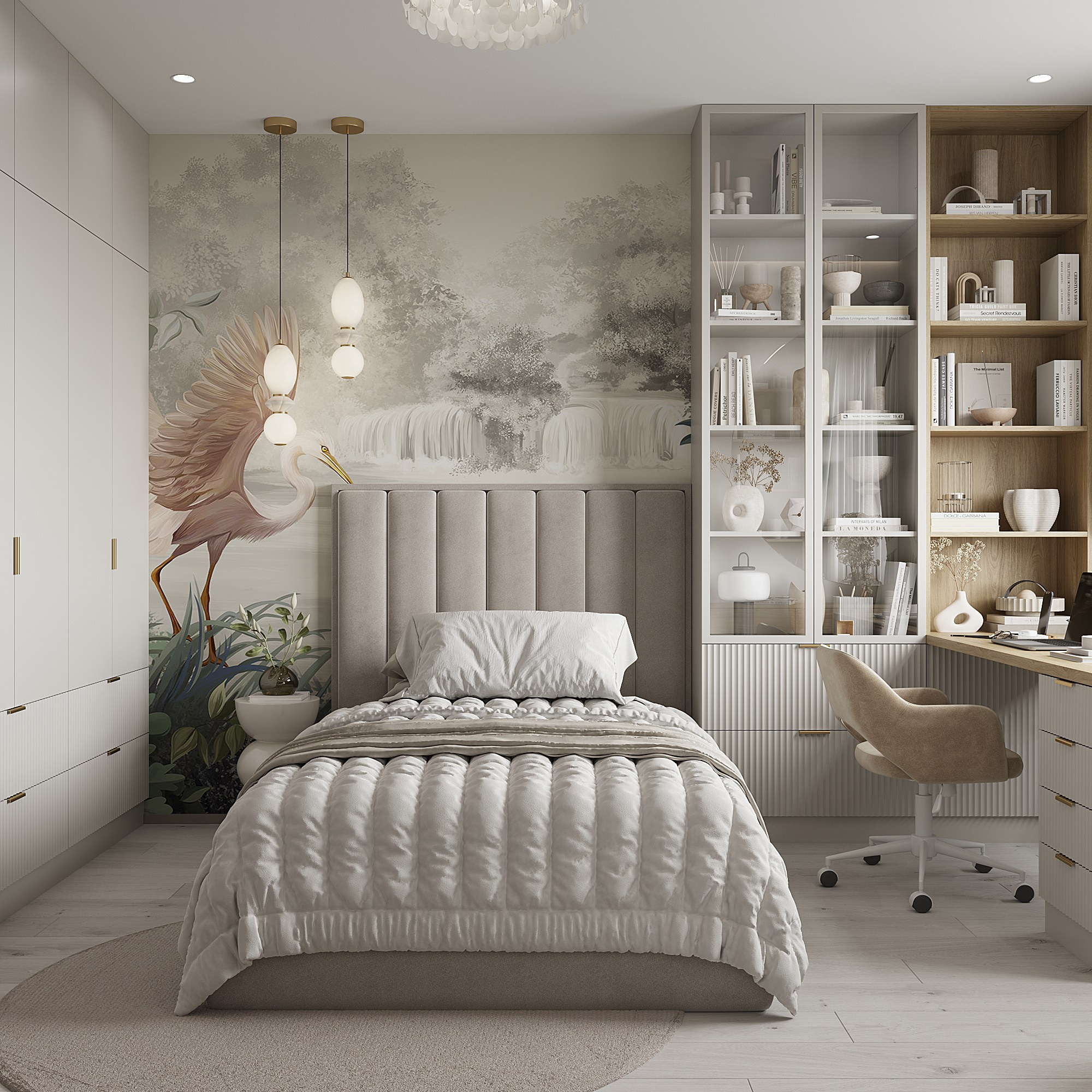 дизайн интерьера комнаты подростка