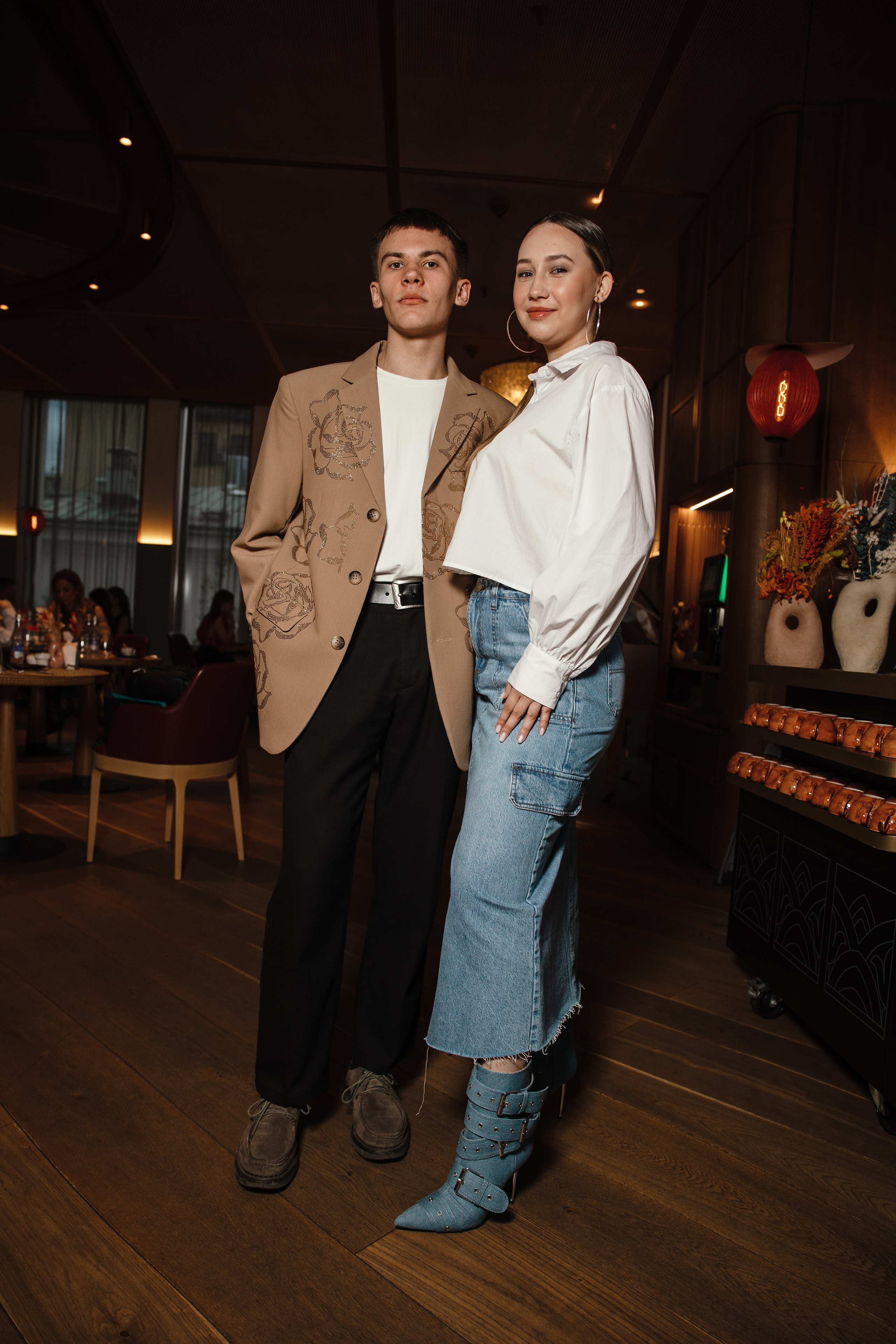 Презентация Russian Fashion Dom в ресторане Shagal. Контент фотограф в Москве и области Елена Кулакова