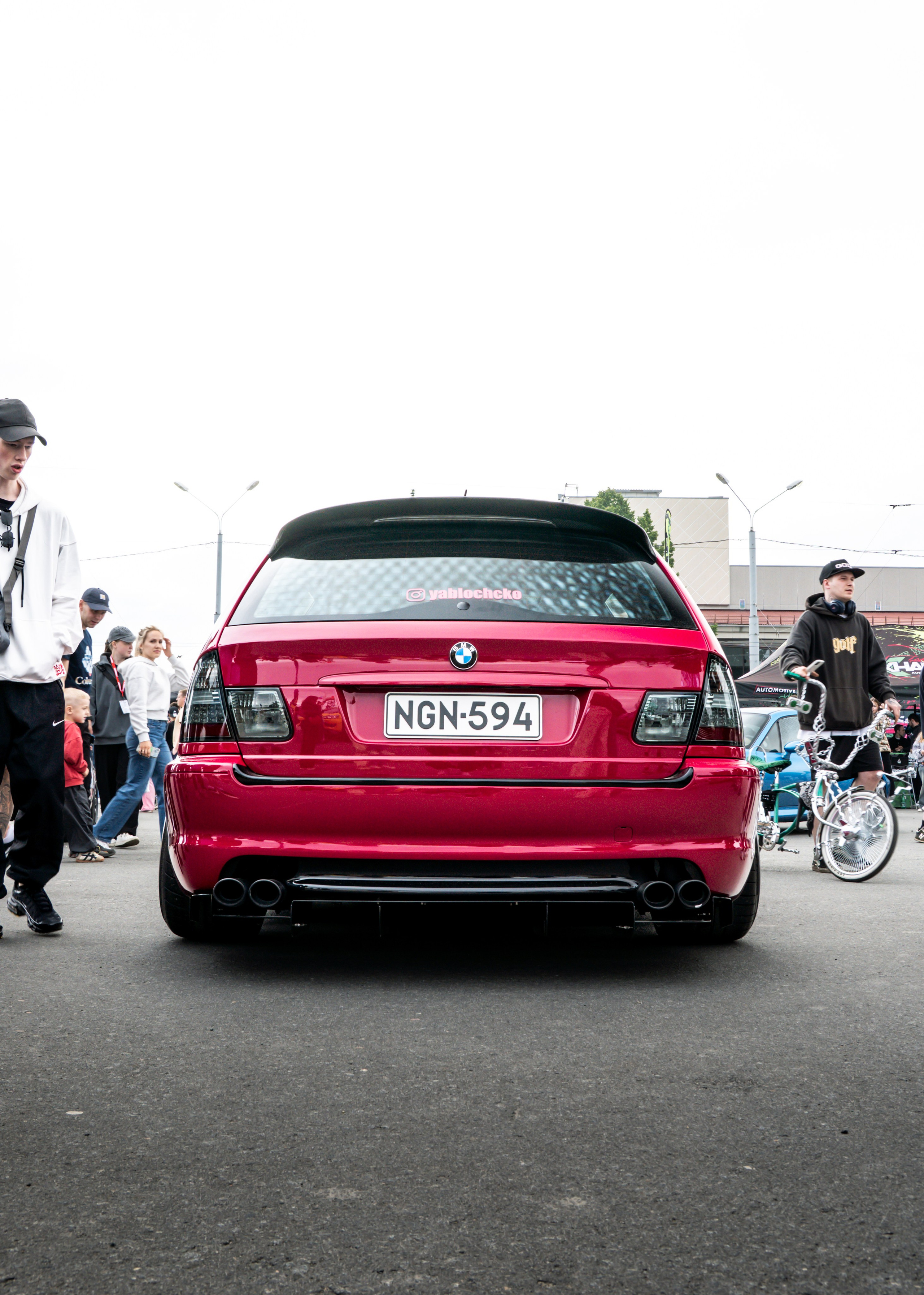 BMW E46 YABLOCHKO. Opasnophoto
