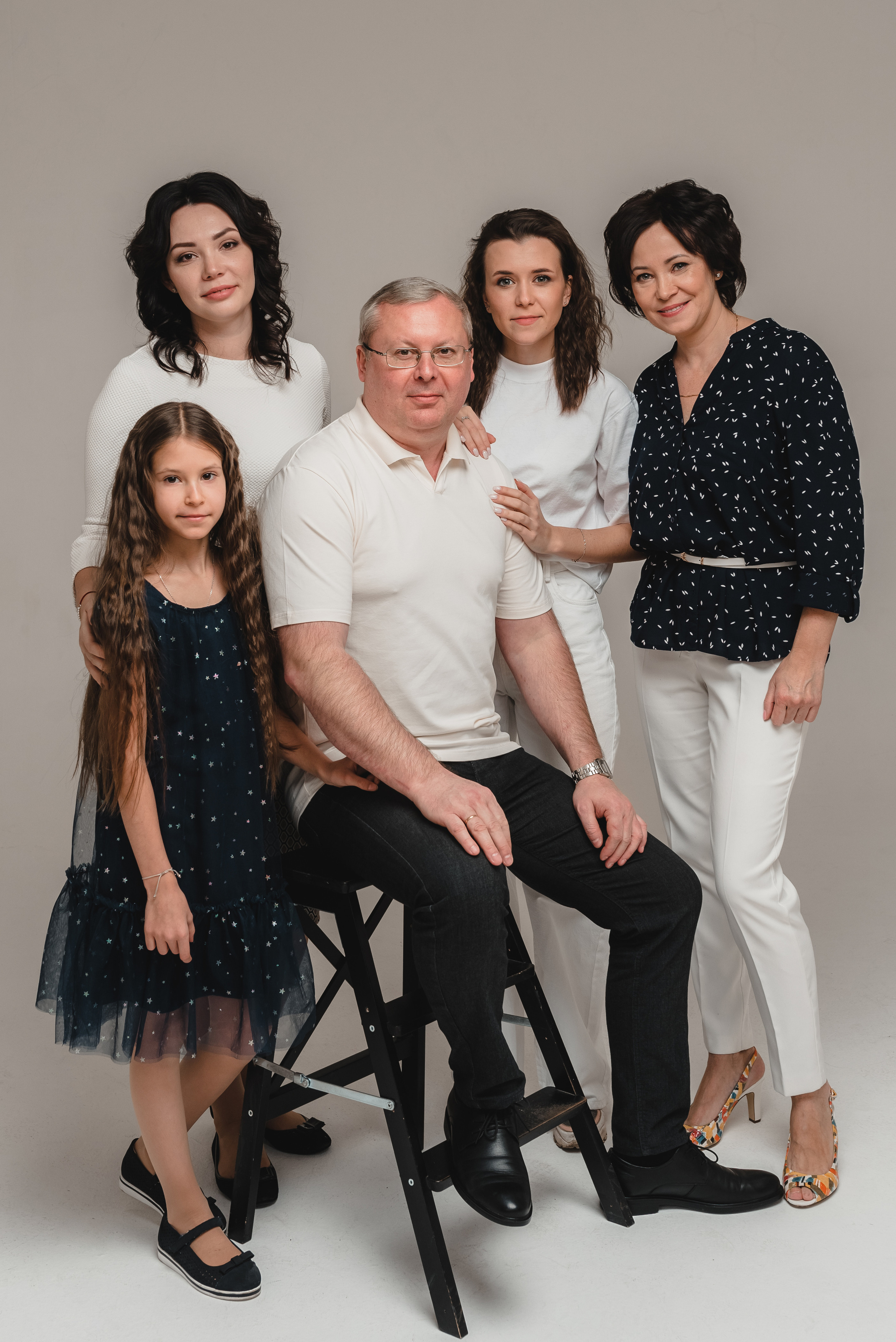 Фотосессия Большой Семьи. Фотограф Юлия Кондратьева