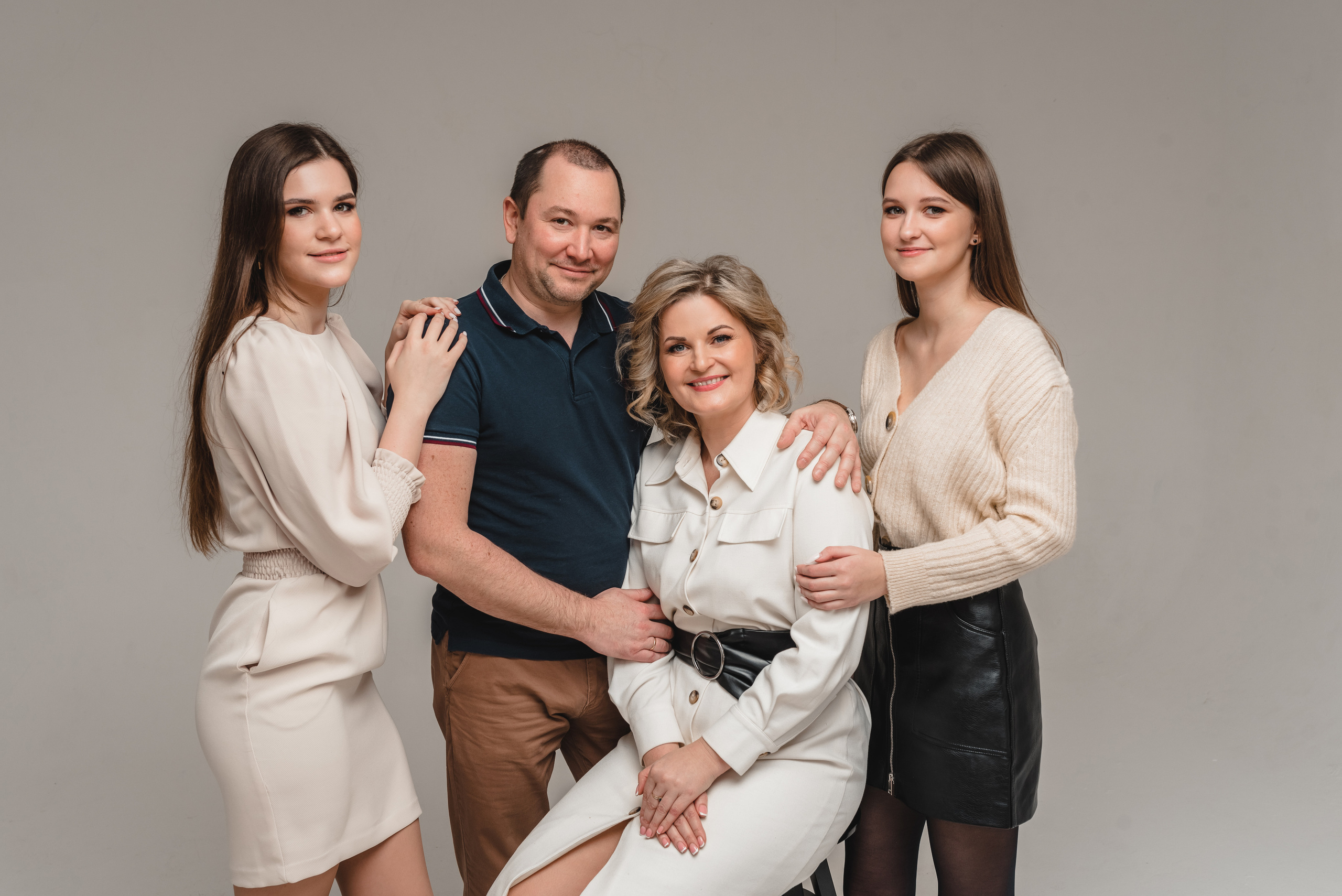 Фотосессия Большой Семьи. Фотограф Юлия Кондратьева