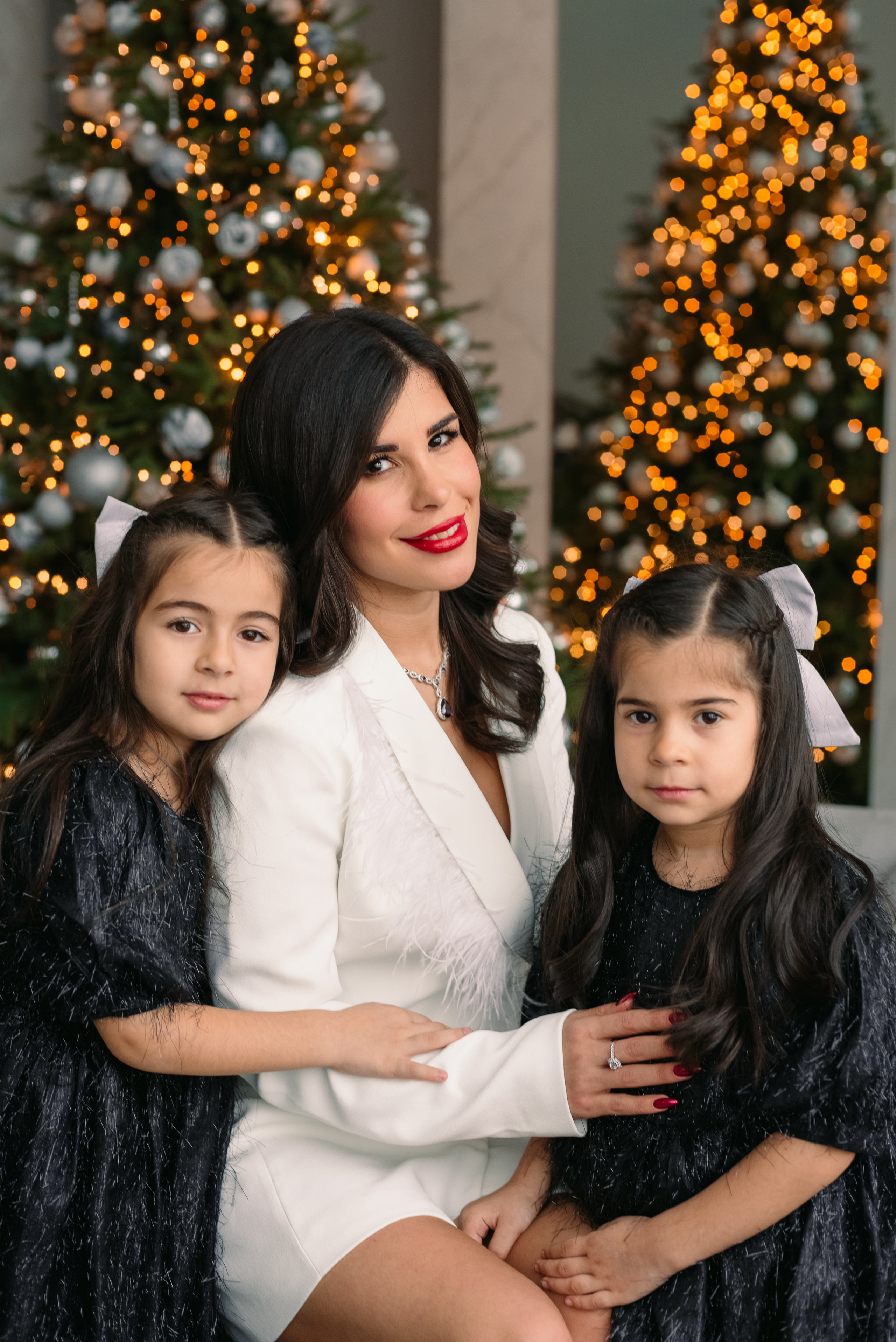 Семейная новогодняя фотосессия. Фотограф Юлия Кондратьева