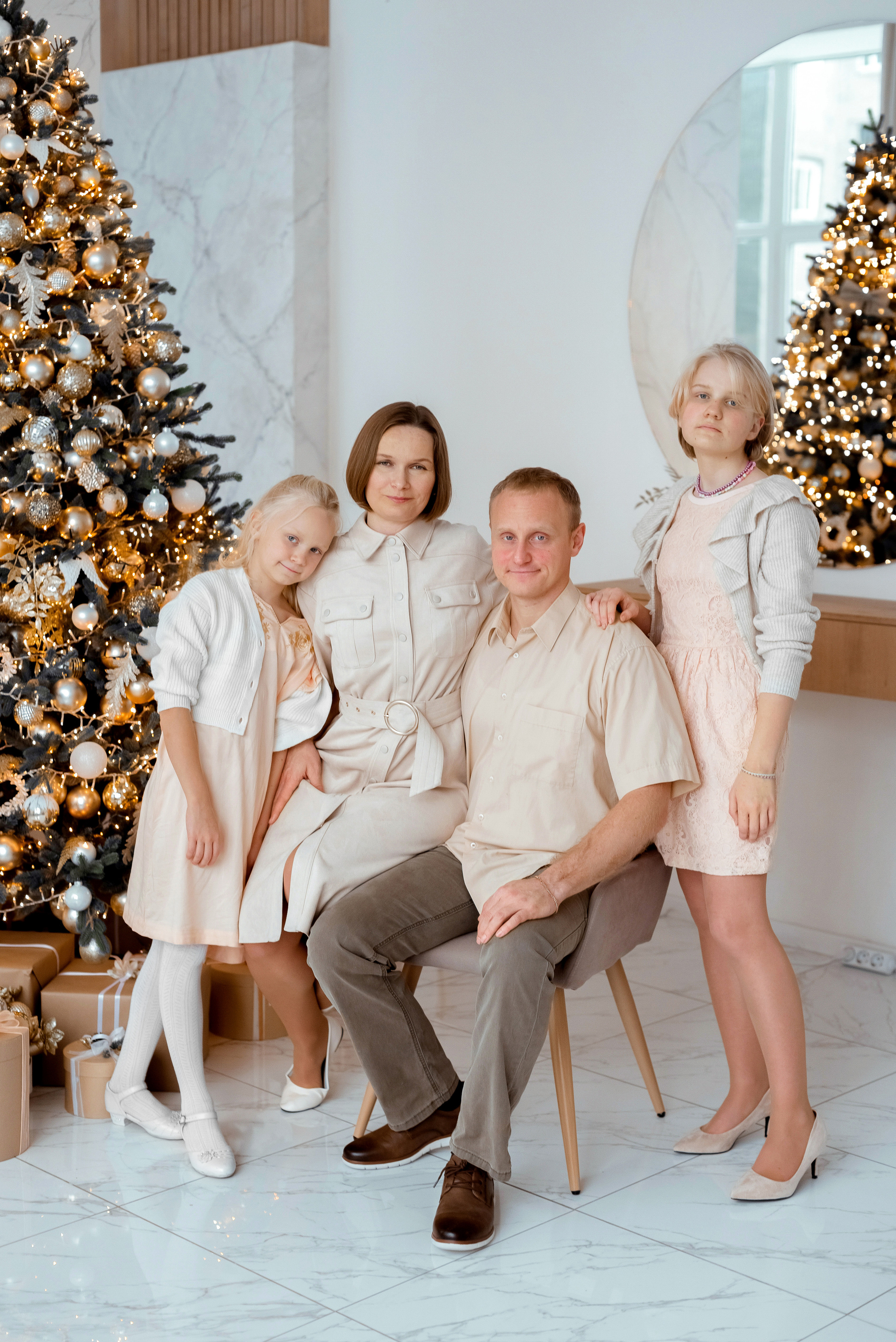 Фотосессия большой семьи. Фотограф Юлия Кондратьева