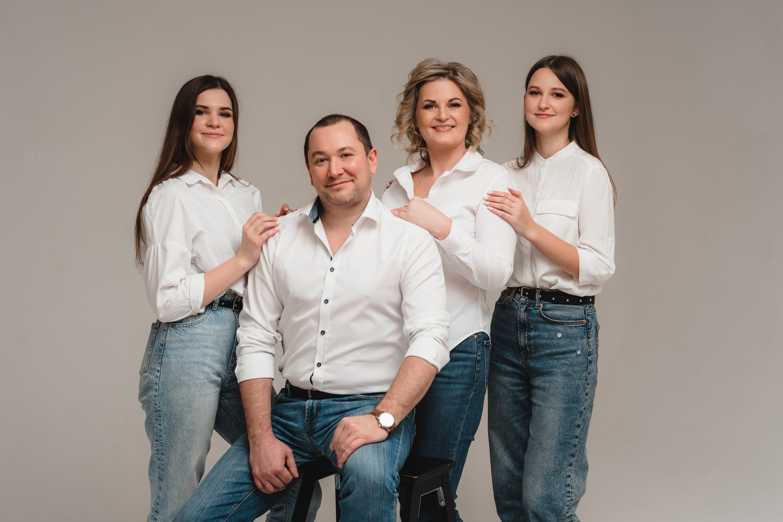 Фотосессия Большой Семьи. Фотограф Юлия Кондратьева