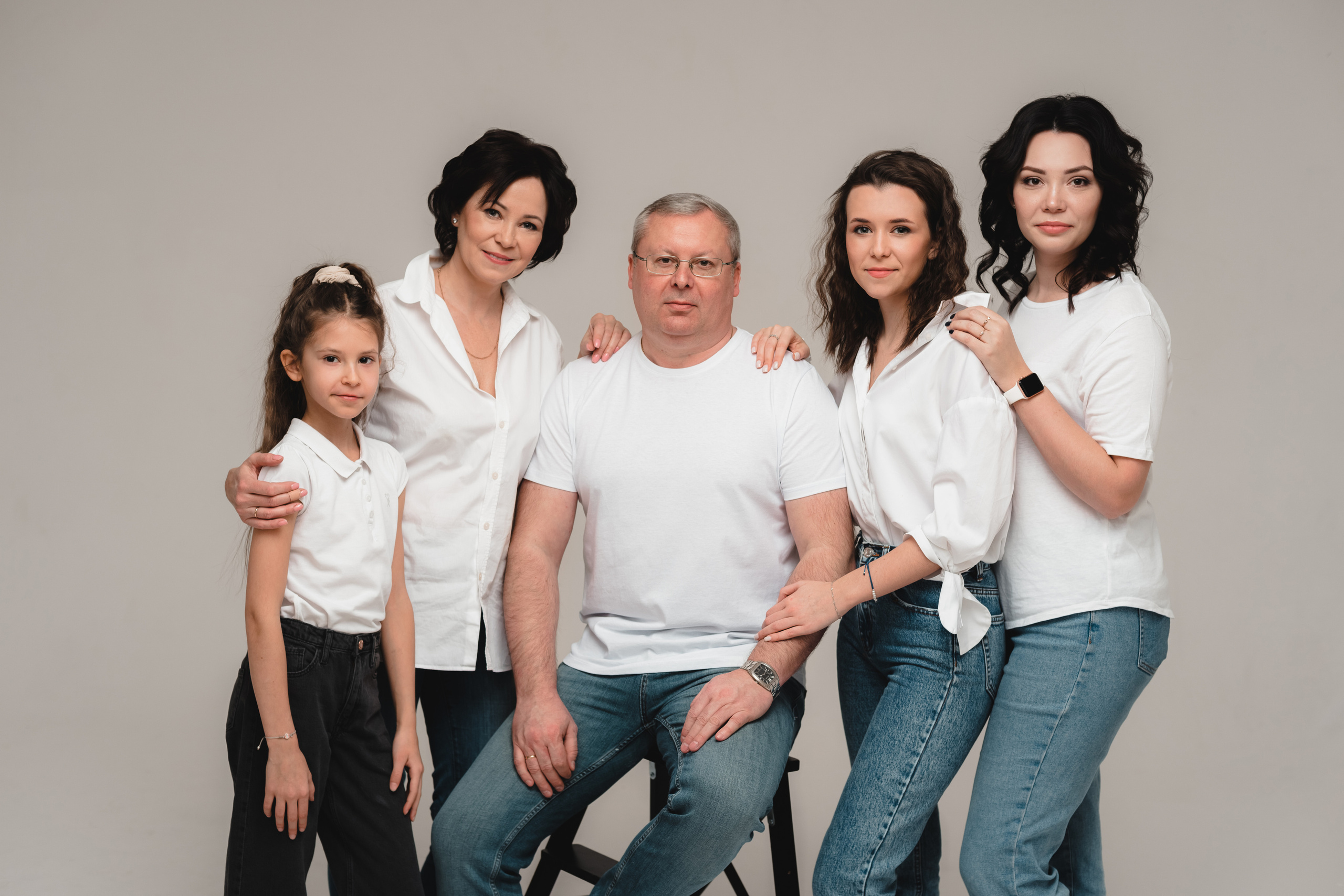 Фотосессия Большой Семьи. Фотограф Юлия Кондратьева