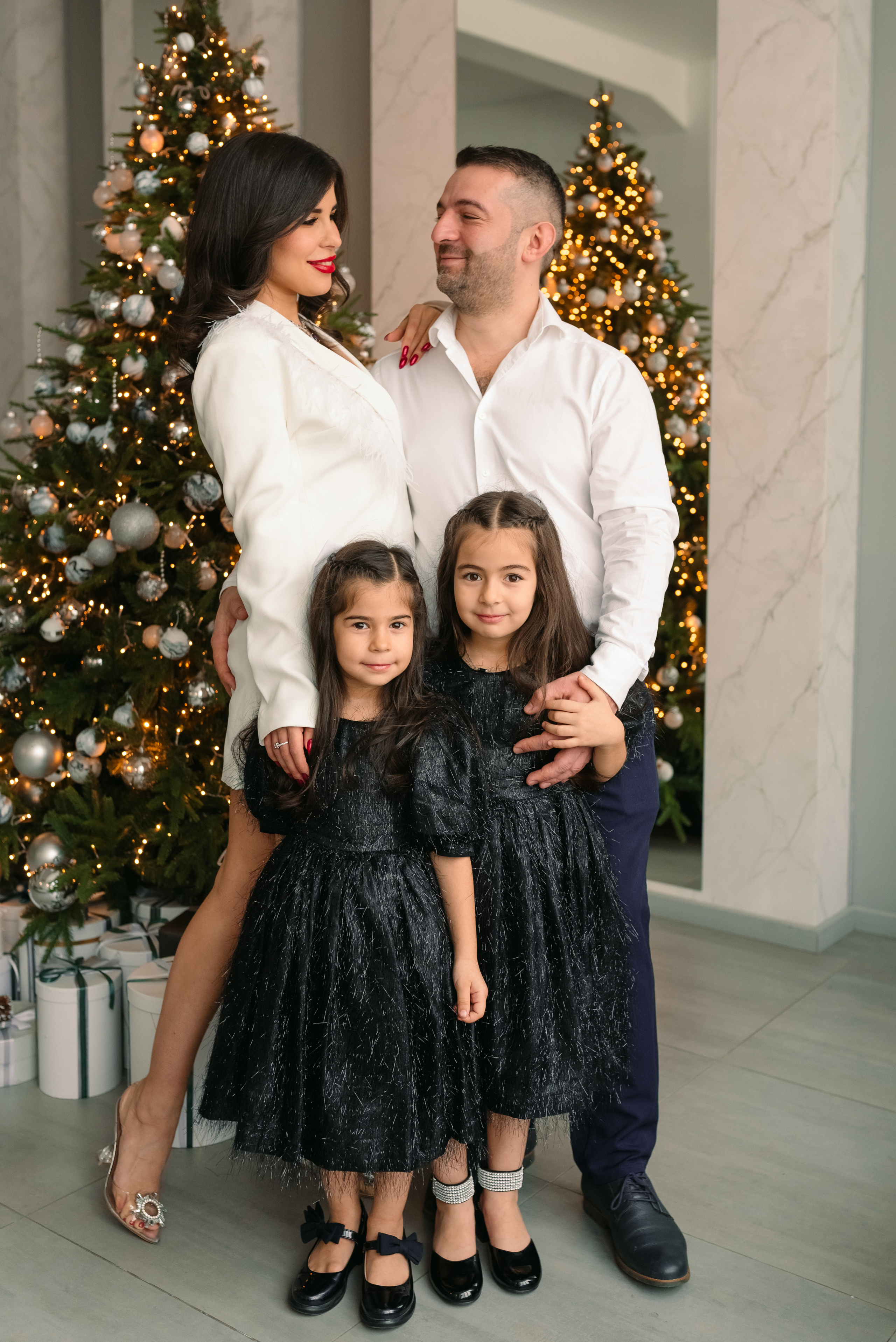 Семейная новогодняя фотосессия. Фотограф Юлия Кондратьева