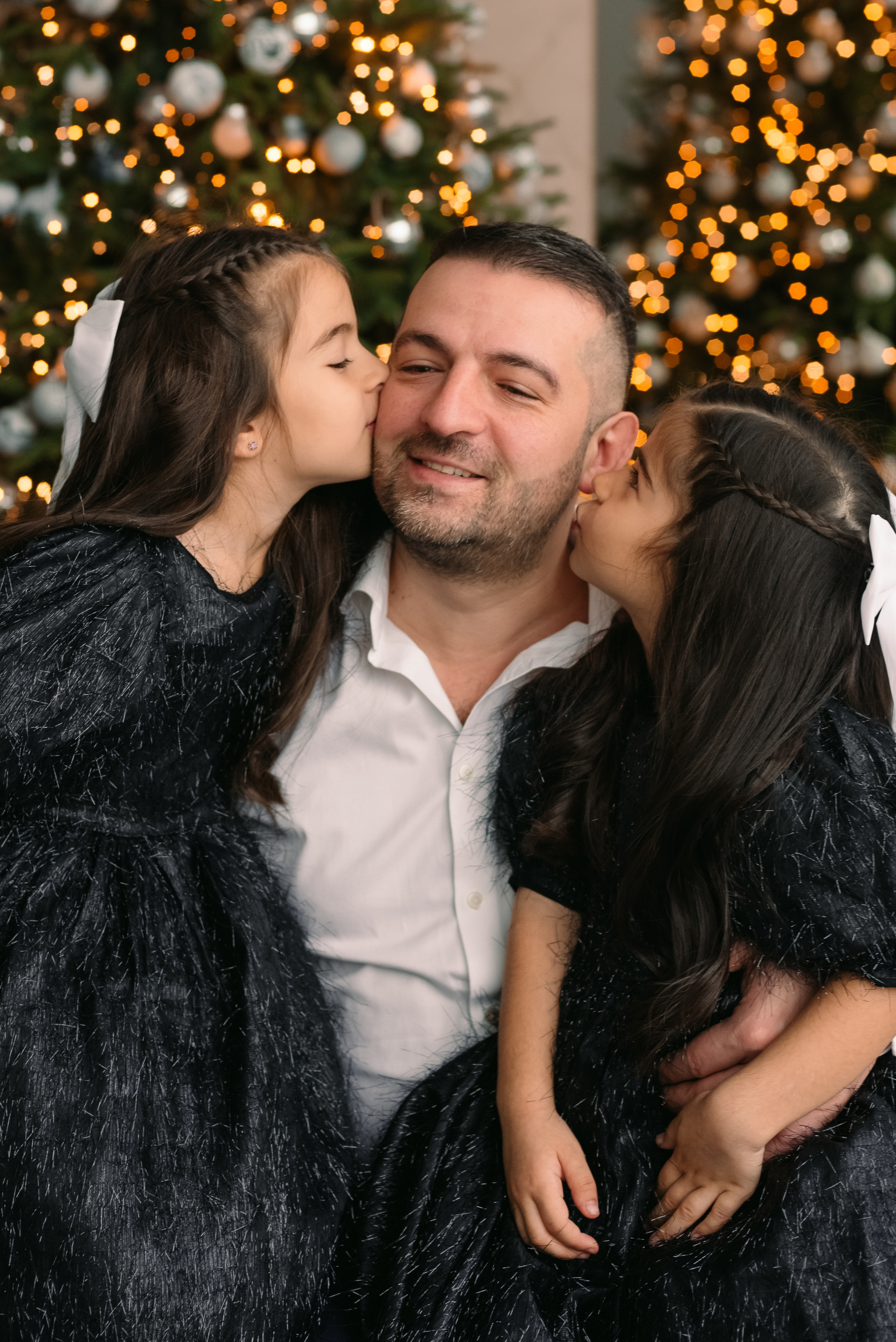 Семейная новогодняя фотосессия. Фотограф Юлия Кондратьева