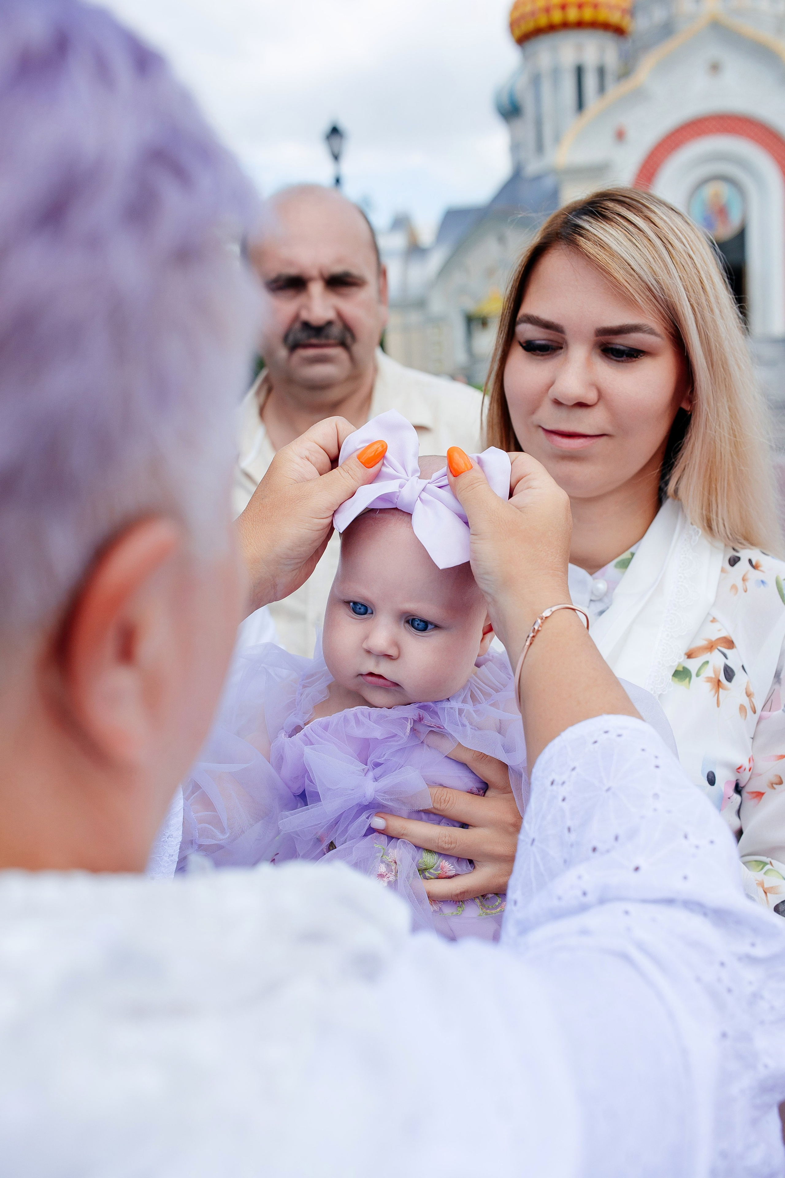 Крещение Полины. Семейный и детский фотограф в Москве Александра Мак