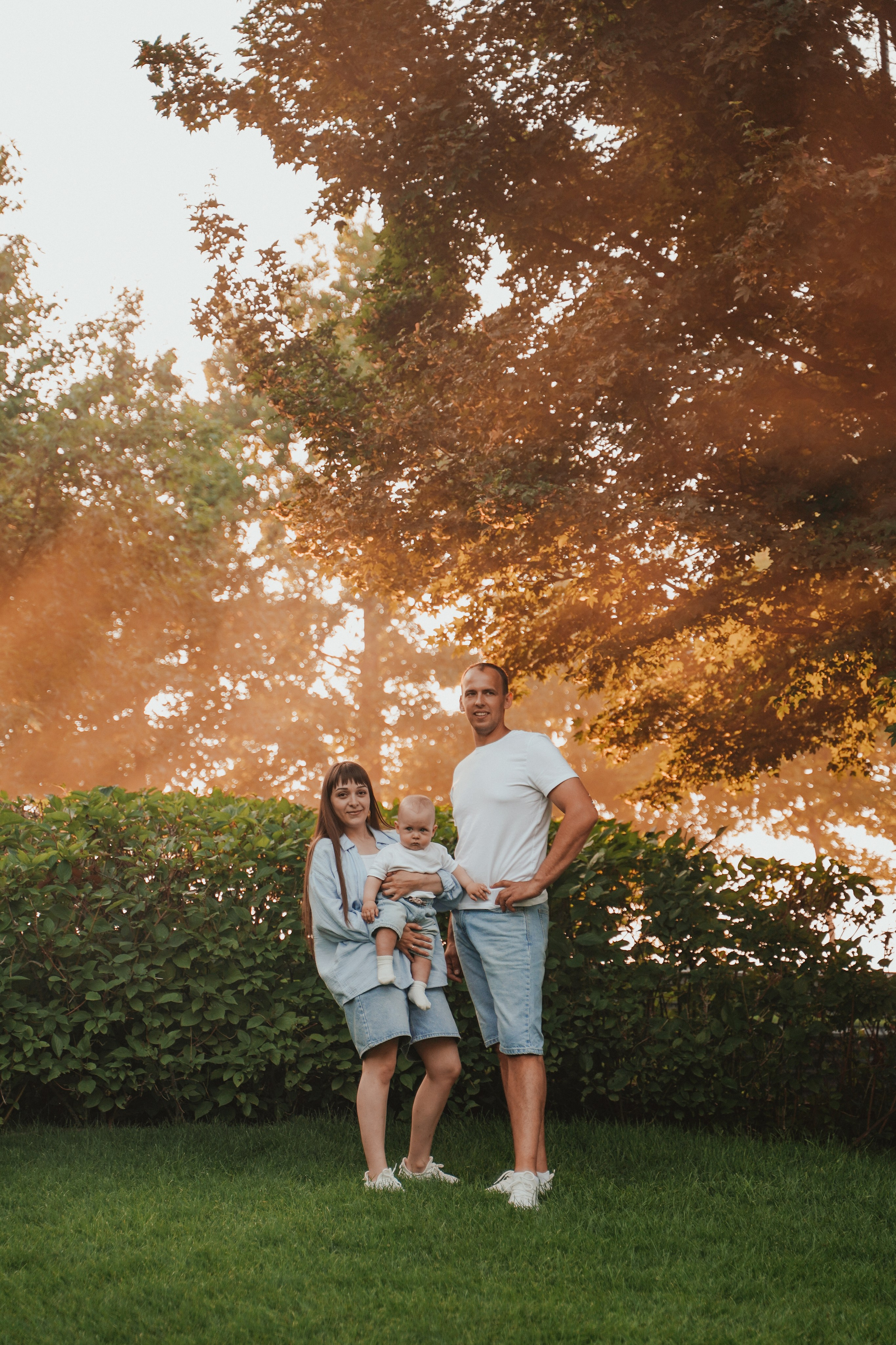 Семейная фотосессия в парке Галицкого. Семейный и женский фотограф в Краснодаре Анастасия Приймак
