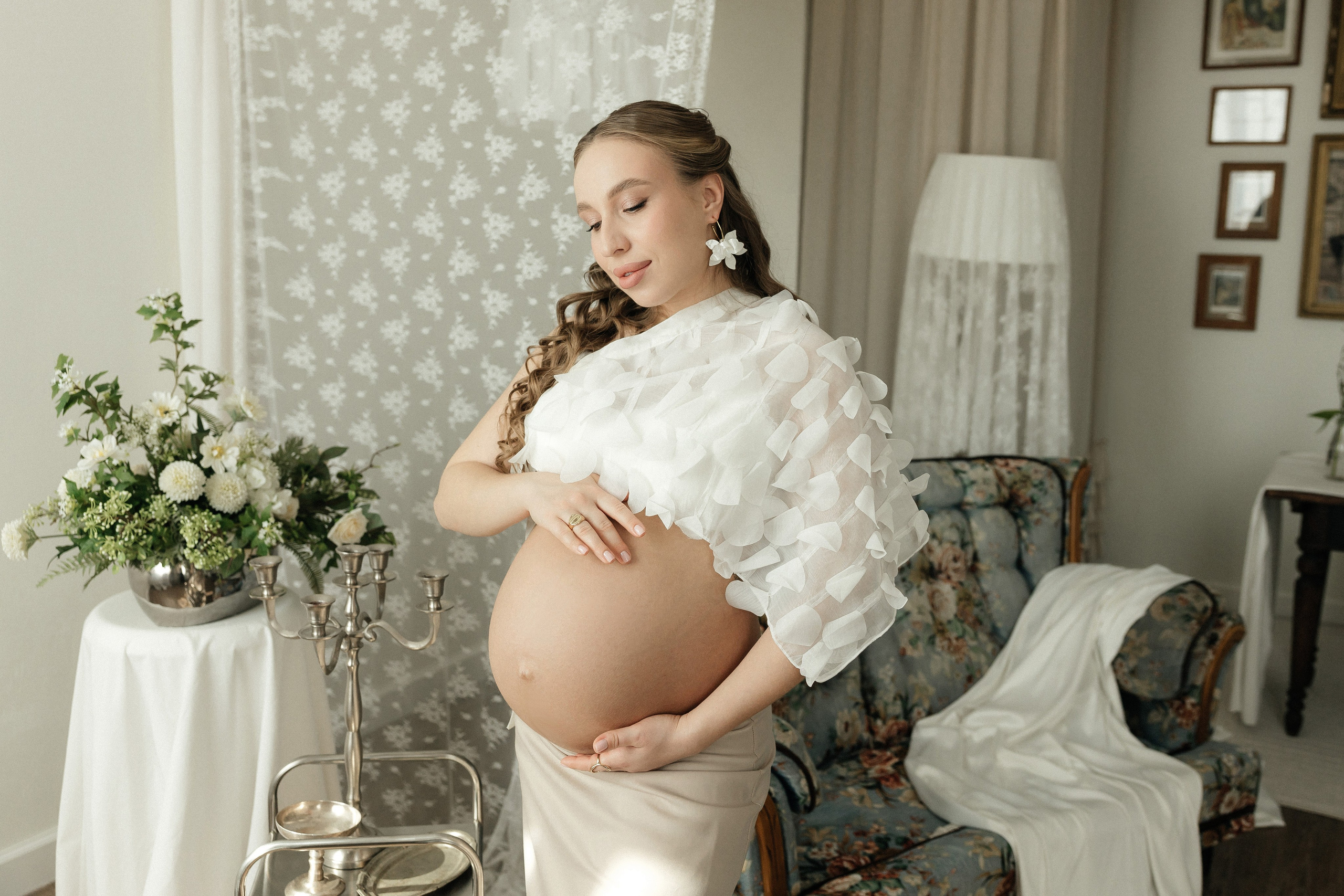 Весна как кружево. Полина (в ожидании). Свадебный и Семейный фотограф Свекрова Ольга