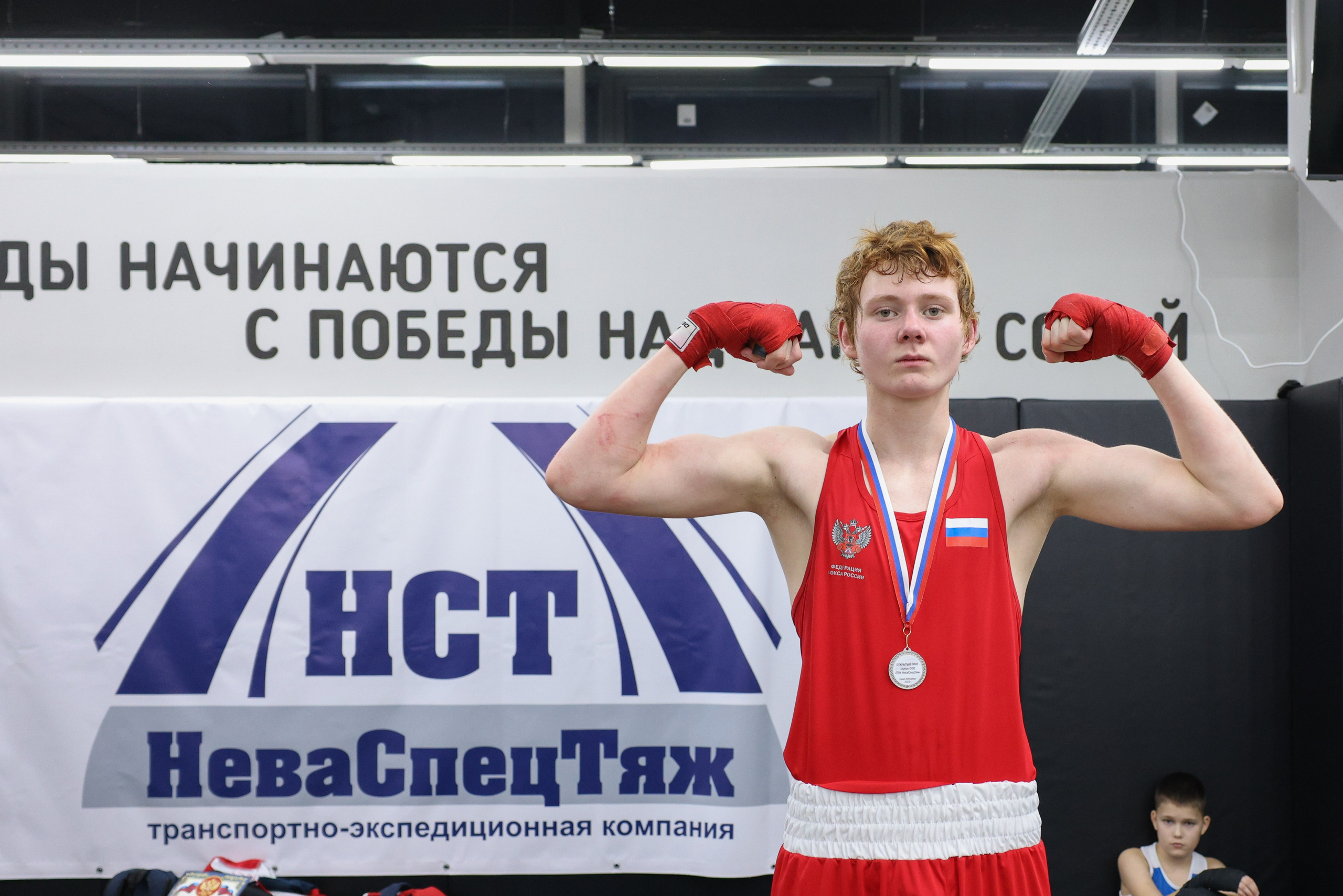 Открытый ринг «кубок ООО «ТЭК НеваСпецТяж». Фотограф Александр Заломаев
