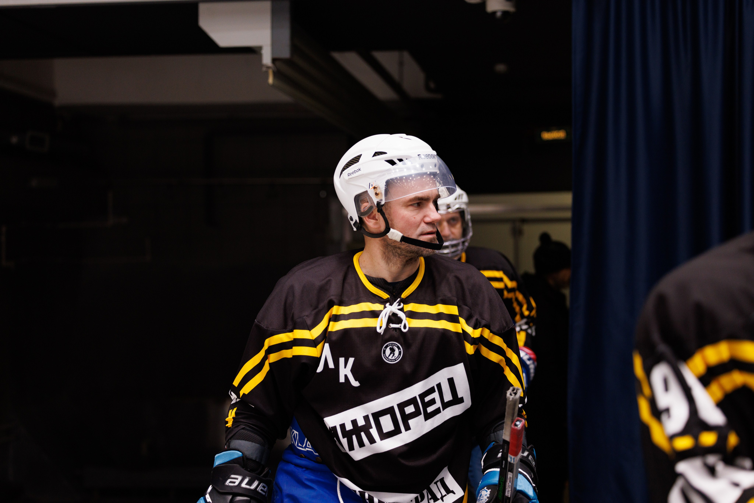 НХЛ (40+) Ижорец — Бульдозер 4-6. Фотограф Александр Заломаев