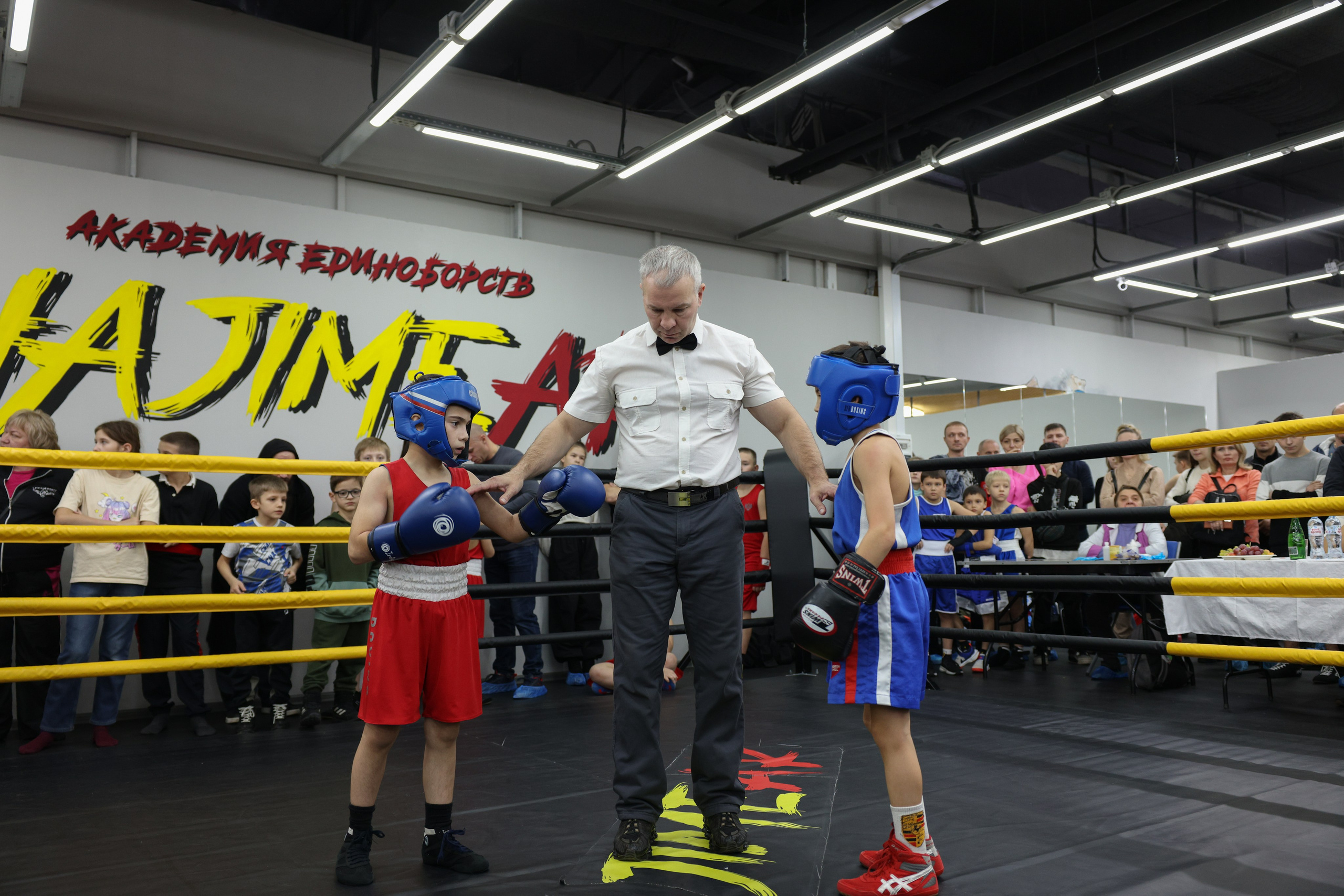 Открытый ринг «кубок ООО «ТЭК НеваСпецТяж». Фотограф Александр Заломаев