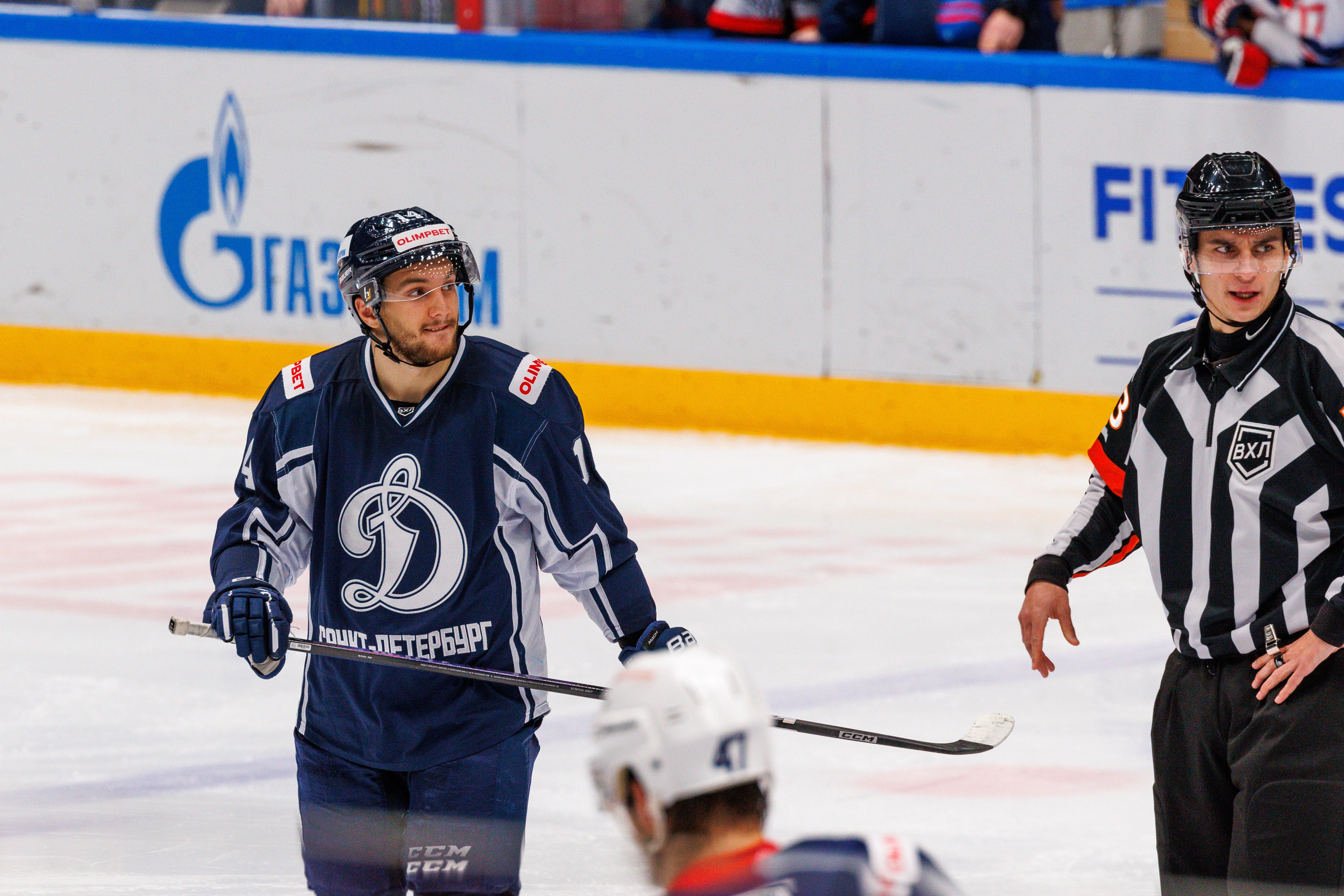 МХК Динамо (СПб) — МХК Кристалл. Фотограф Александр Заломаев