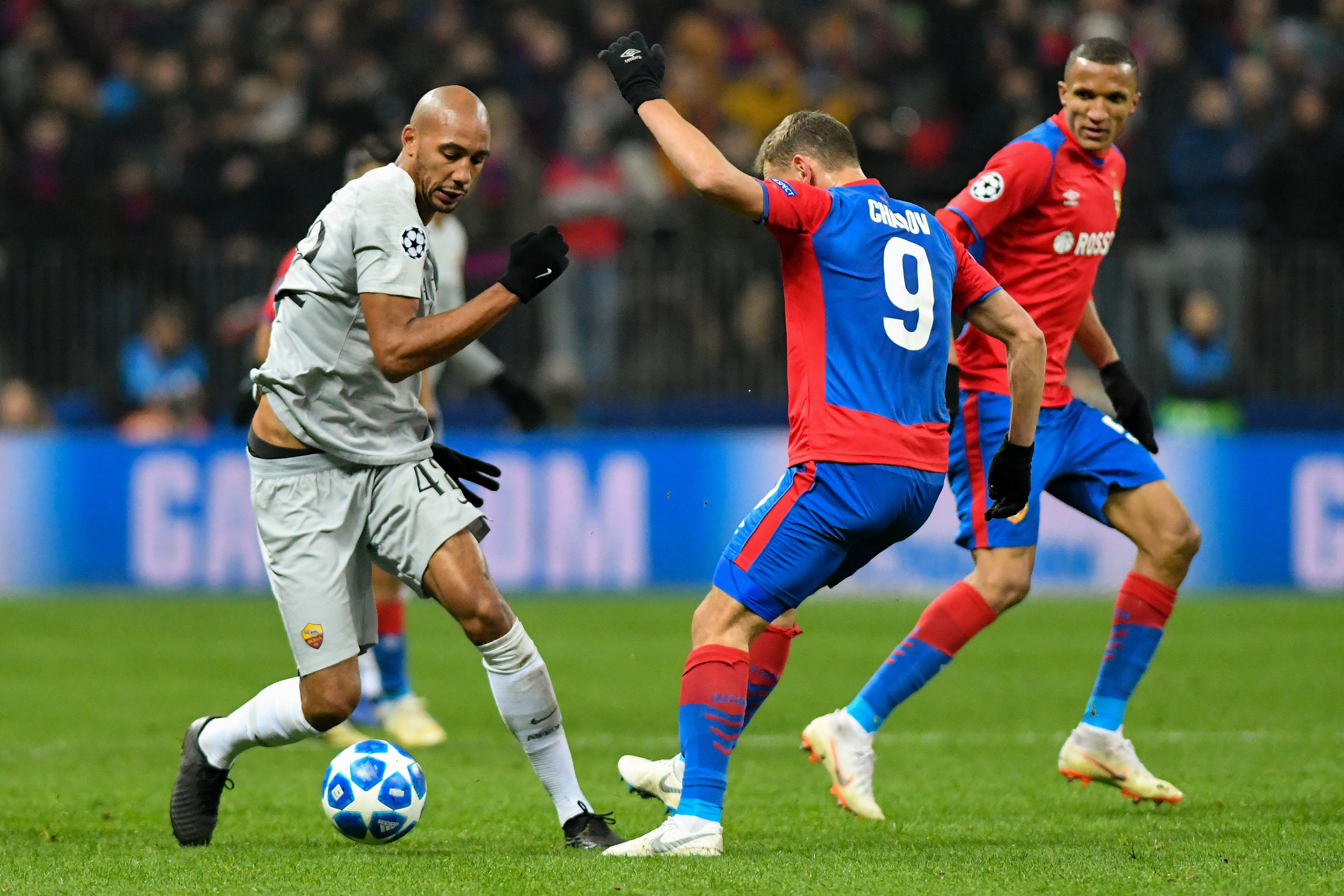 Лига чемпионов УЕФА: ЦСКА (Россия) – "Рома" (Италия) / М24