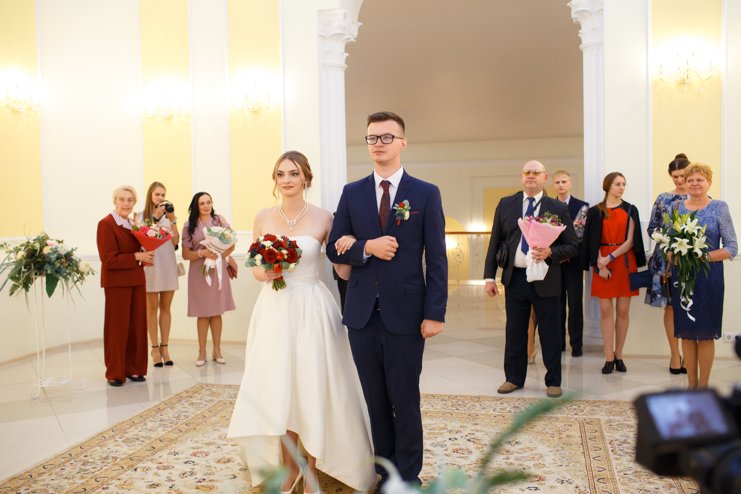 Ксения и Анатолий, ЗАГС г. Королев, прогулка по центру Москвы. Свадебный и репортажный фотограф (Москва, Королев и другие)