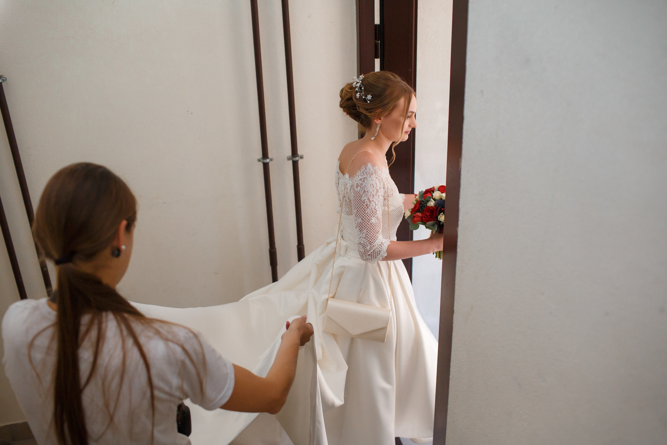 Ксения и Анатолий, ЗАГС г. Королев, прогулка по центру Москвы. Свадебный и репортажный фотограф (Москва, Королев и другие)