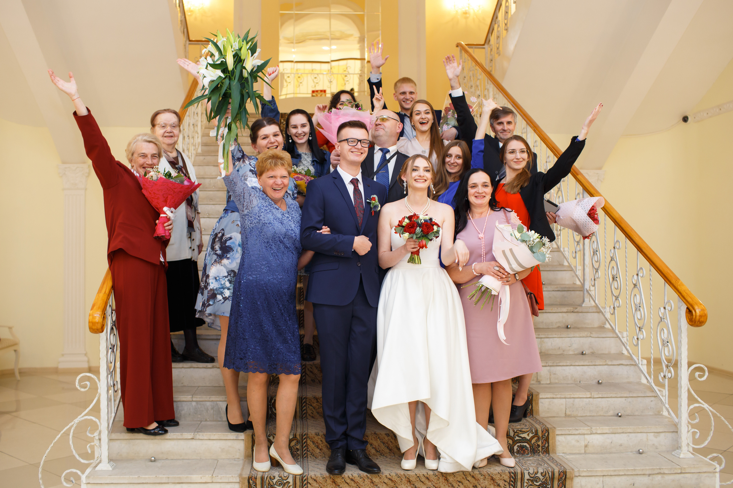 Ксения и Анатолий, ЗАГС г. Королев, прогулка по центру Москвы. Свадебный и репортажный фотограф (Москва, Королев и другие)