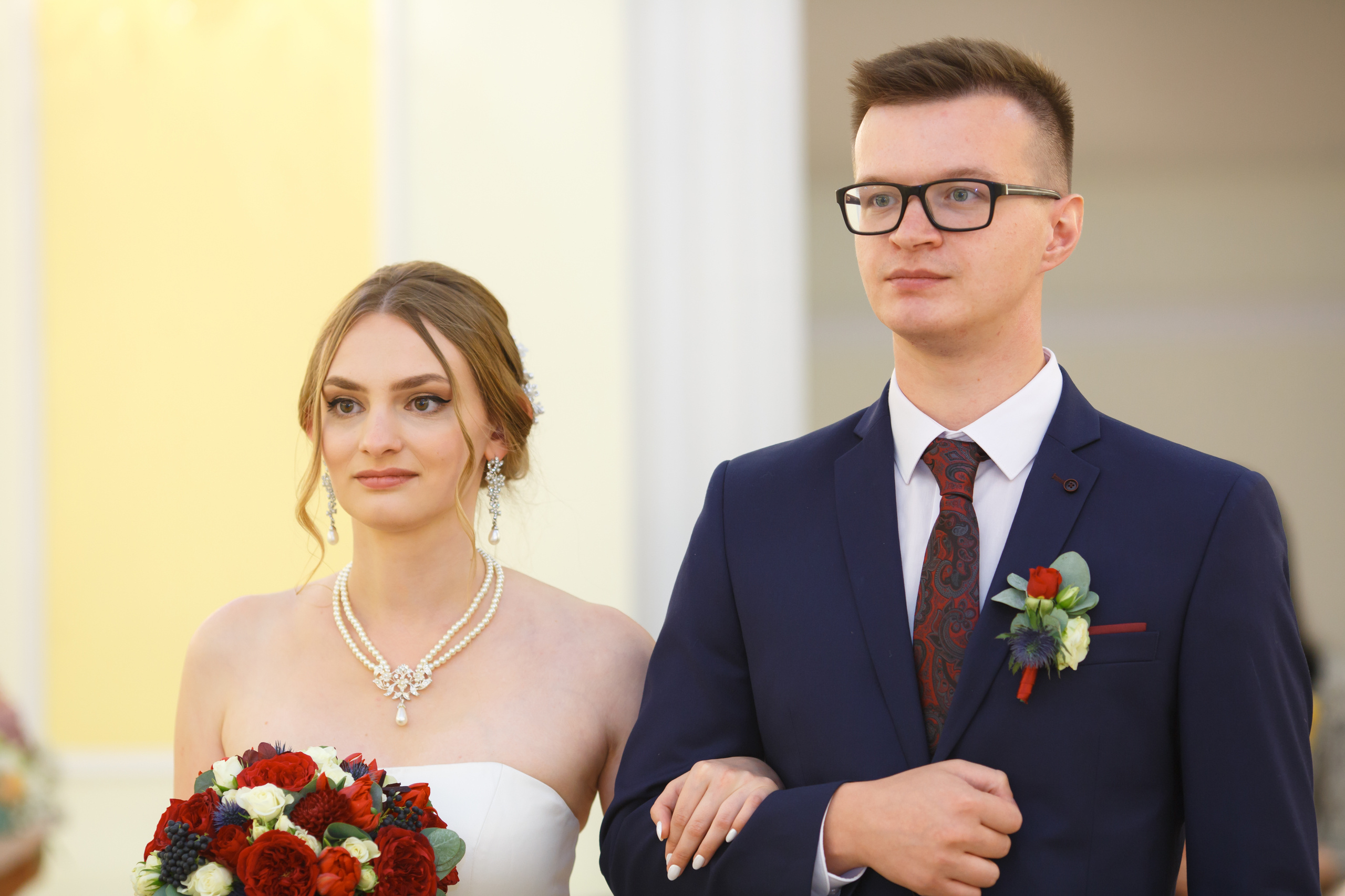 Ксения и Анатолий, ЗАГС г. Королев, прогулка по центру Москвы. Свадебный и репортажный фотограф (Москва, Королев и другие)