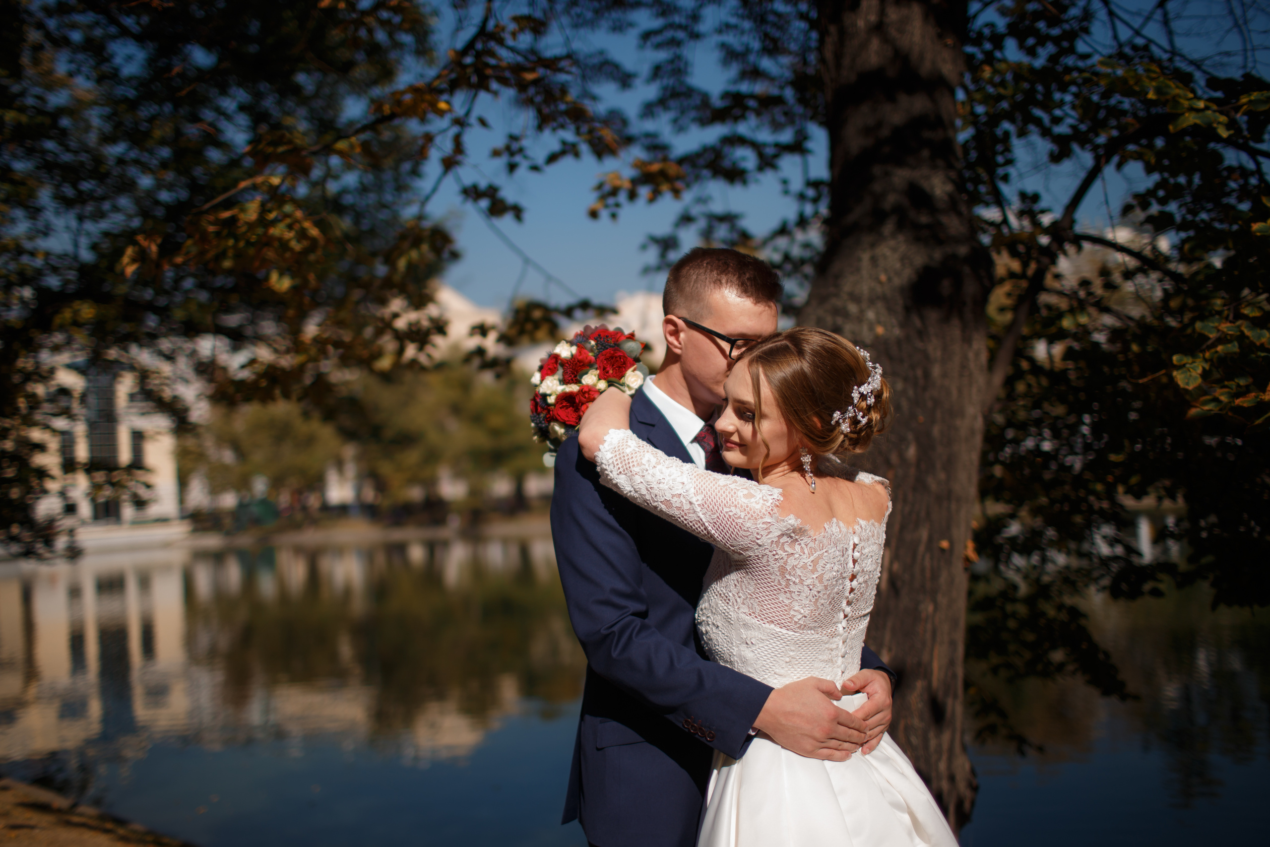 Ксения и Анатолий, ЗАГС г. Королев, прогулка по центру Москвы. Свадебный и репортажный фотограф (Москва, Королев и другие)