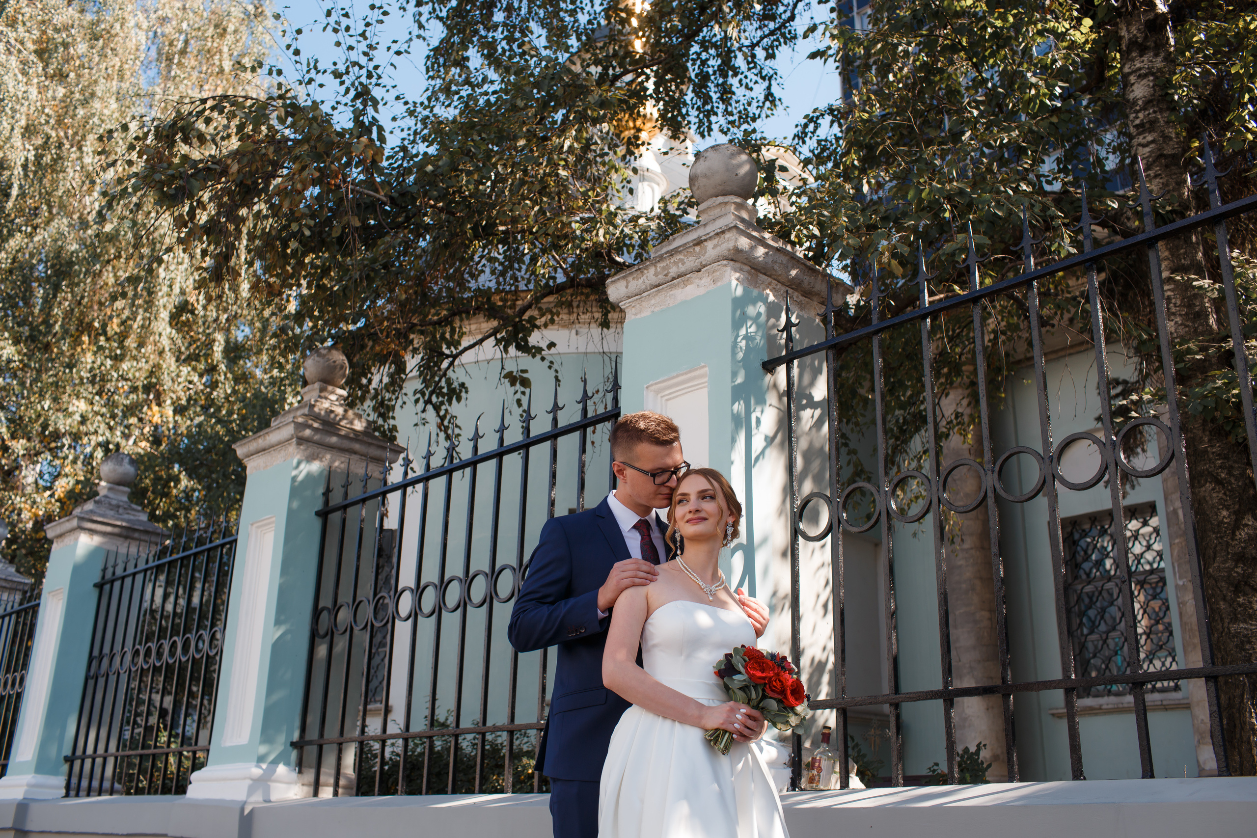 Ксения и Анатолий, ЗАГС г. Королев, прогулка по центру Москвы. Свадебный и репортажный фотограф (Москва, Королев и другие)