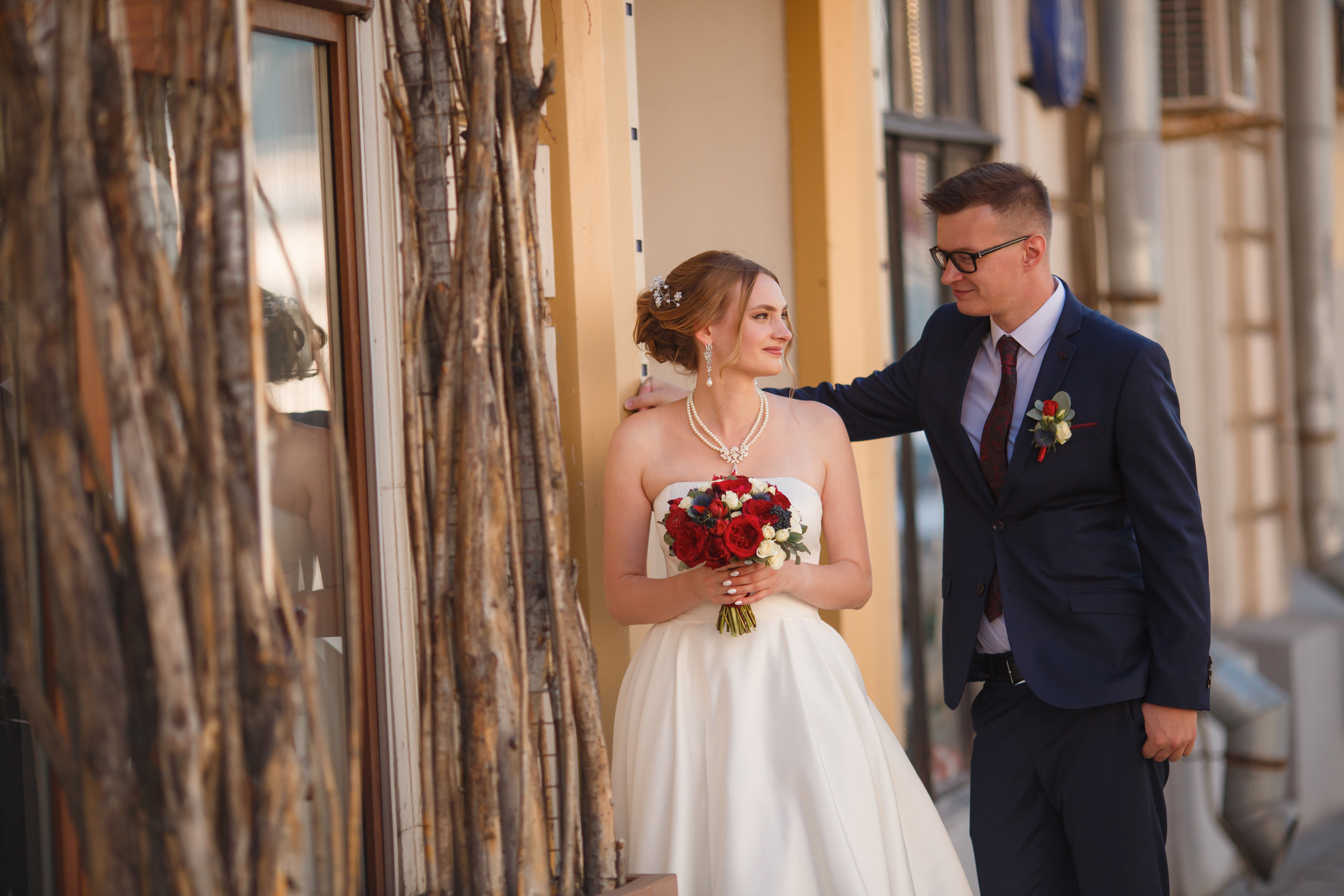 Ксения и Анатолий, ЗАГС г. Королев, прогулка по центру Москвы. Свадебный и репортажный фотограф (Москва, Королев и другие)