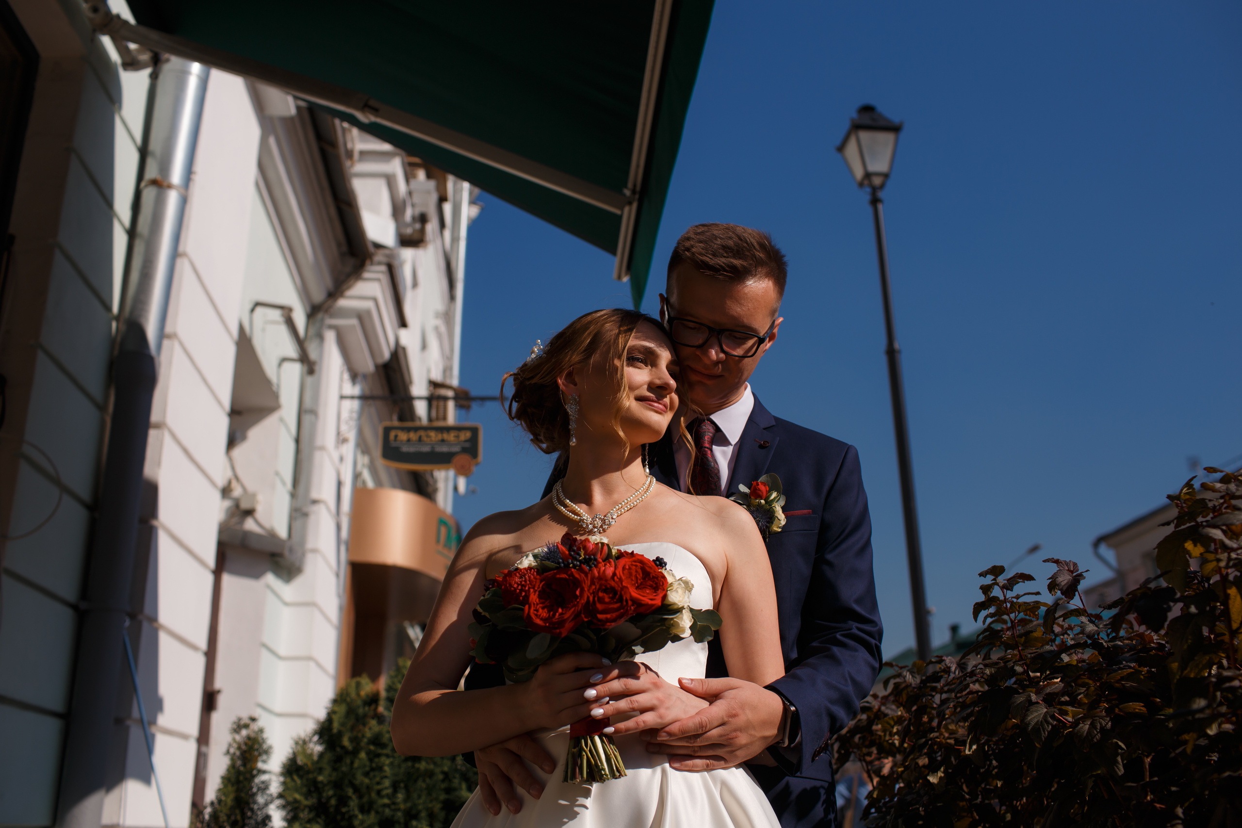 Ксения и Анатолий, ЗАГС г. Королев, прогулка по центру Москвы. Свадебный и репортажный фотограф (Москва, Королев и другие)