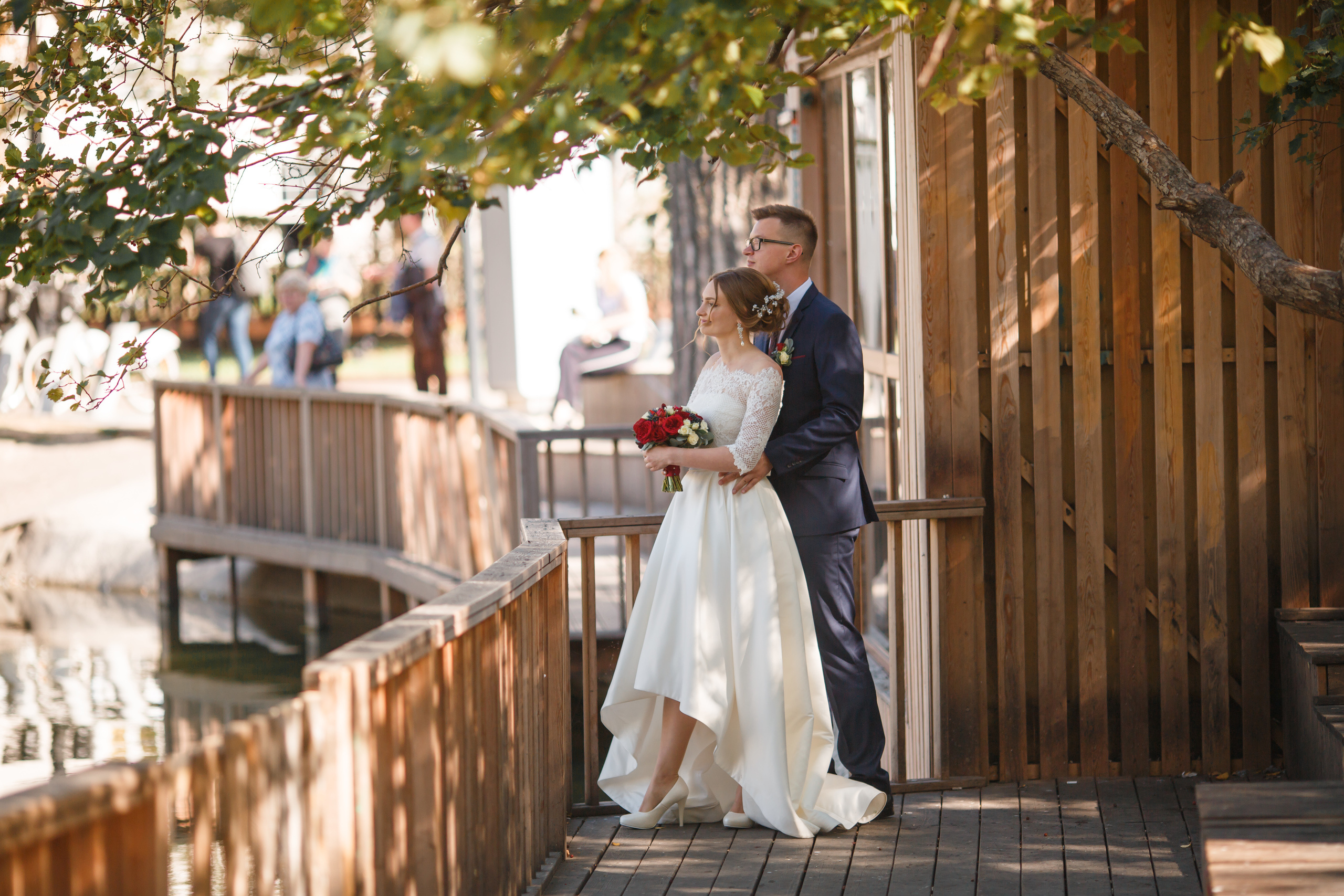 Ксения и Анатолий, ЗАГС г. Королев, прогулка по центру Москвы. Свадебный и репортажный фотограф (Москва, Королев и другие)