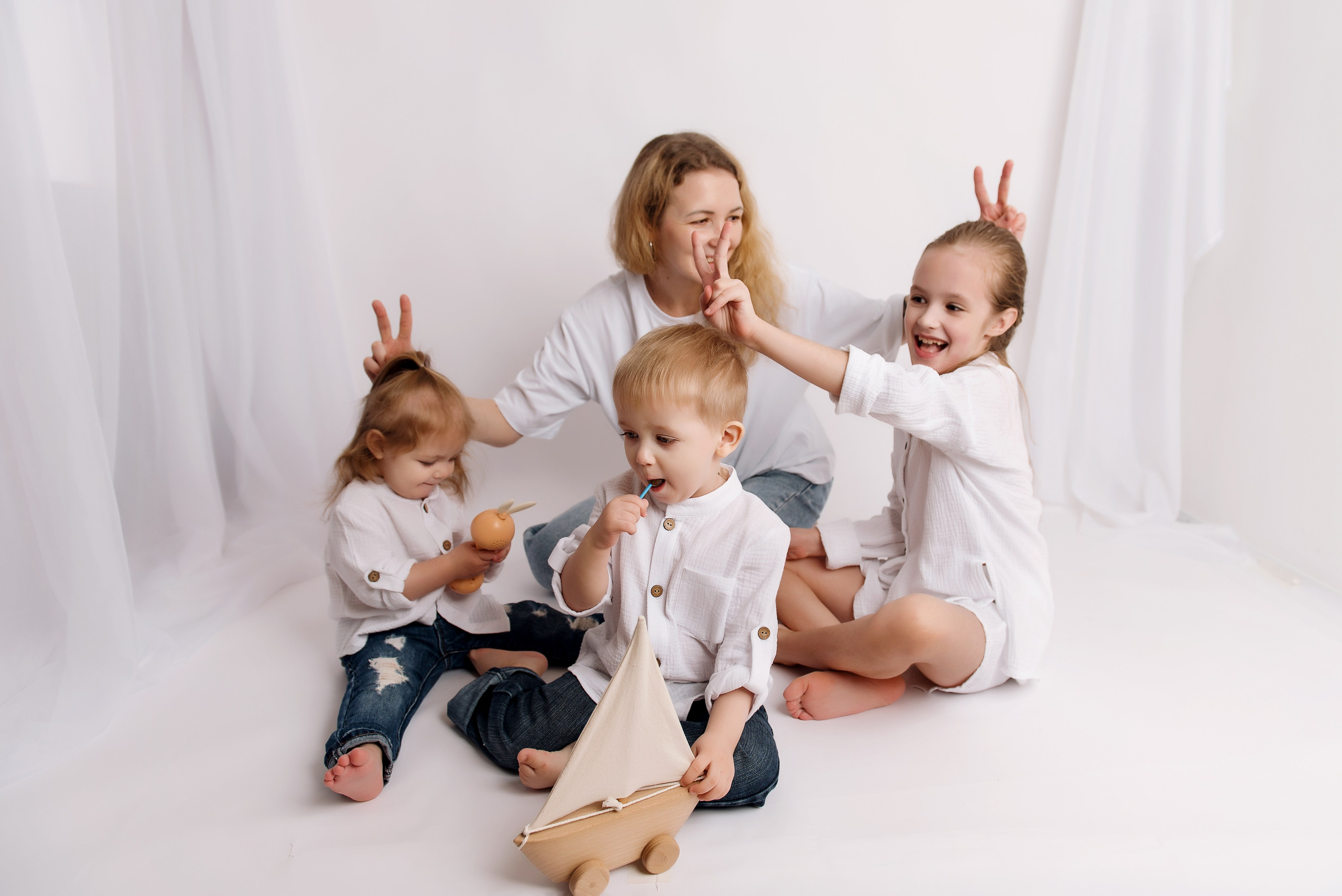 Детская семейная съёмка. Детский фотограф в Долгопрудном и Москве