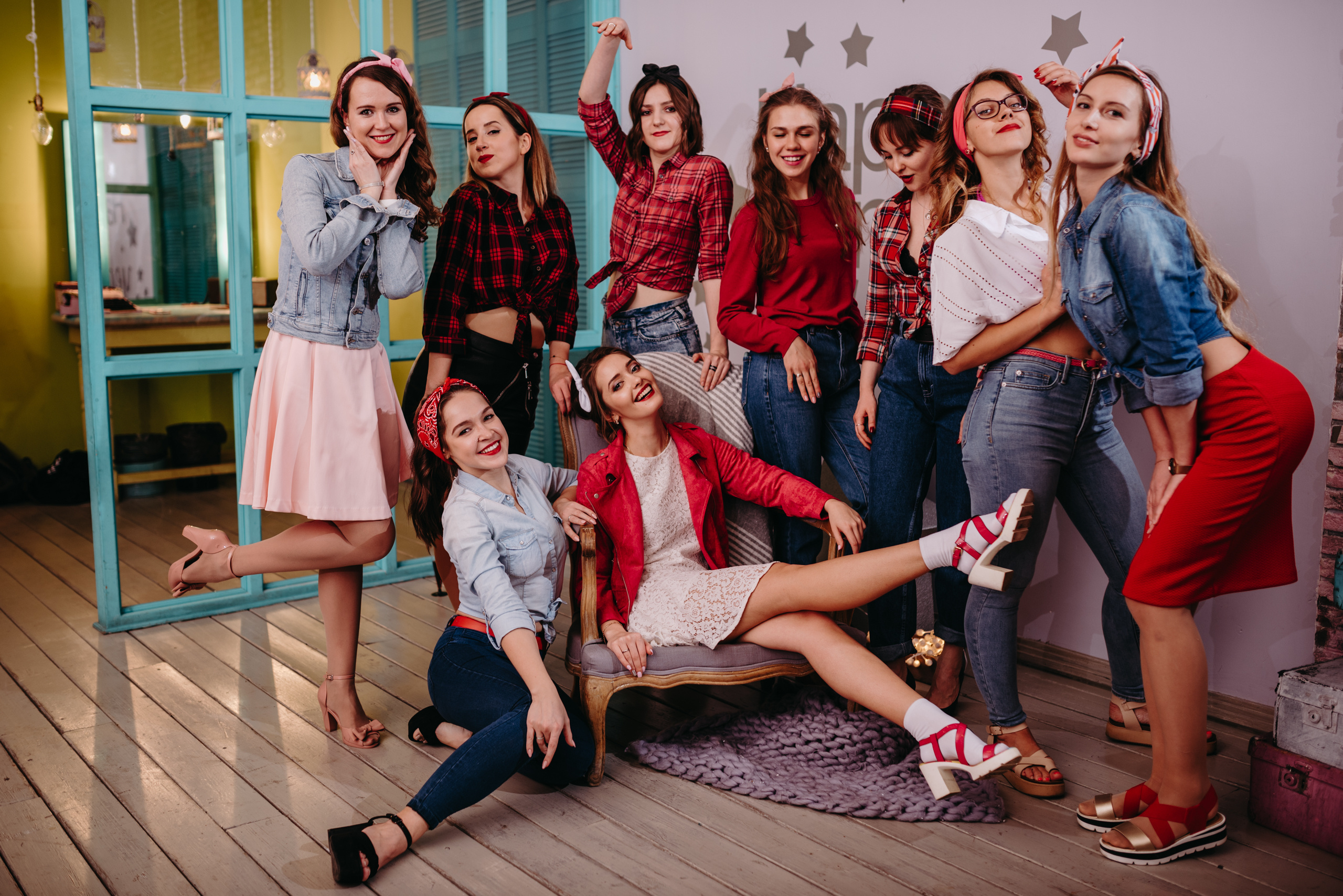 Девичник Анны. Фотограф в Москве Илья Максимов