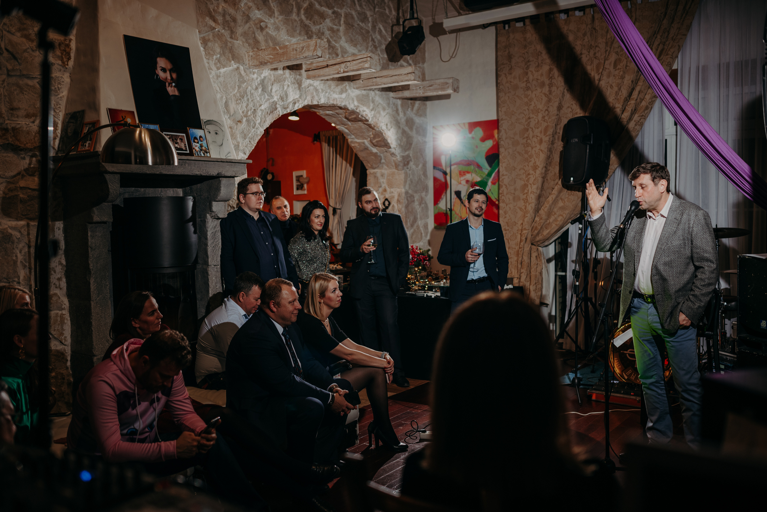 Корпоратив в загородном доме. Фотограф в Москве Илья Максимов