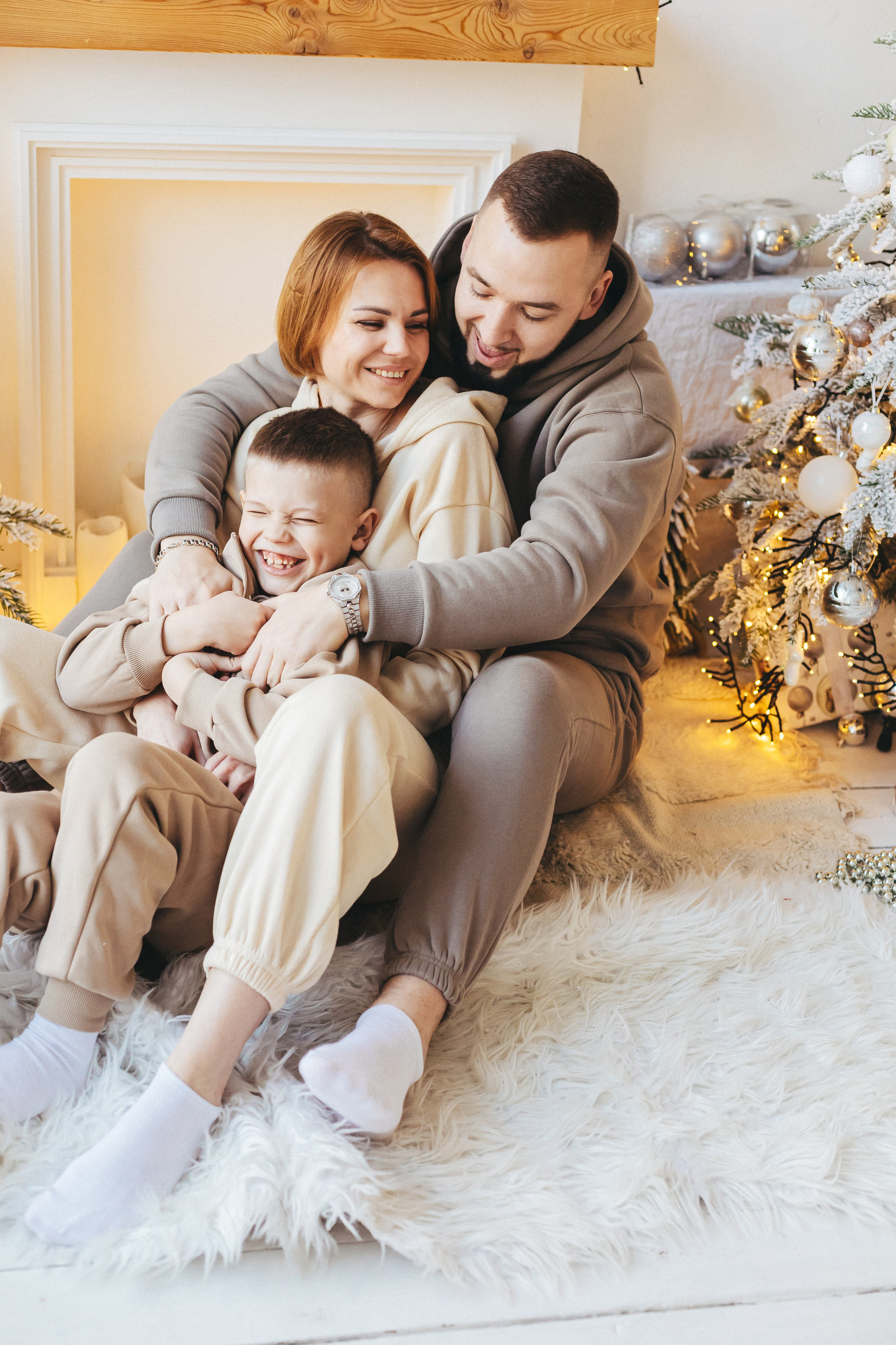 Новогодняя история. Семейный фотограф Тюмень Ксения Дереглазова