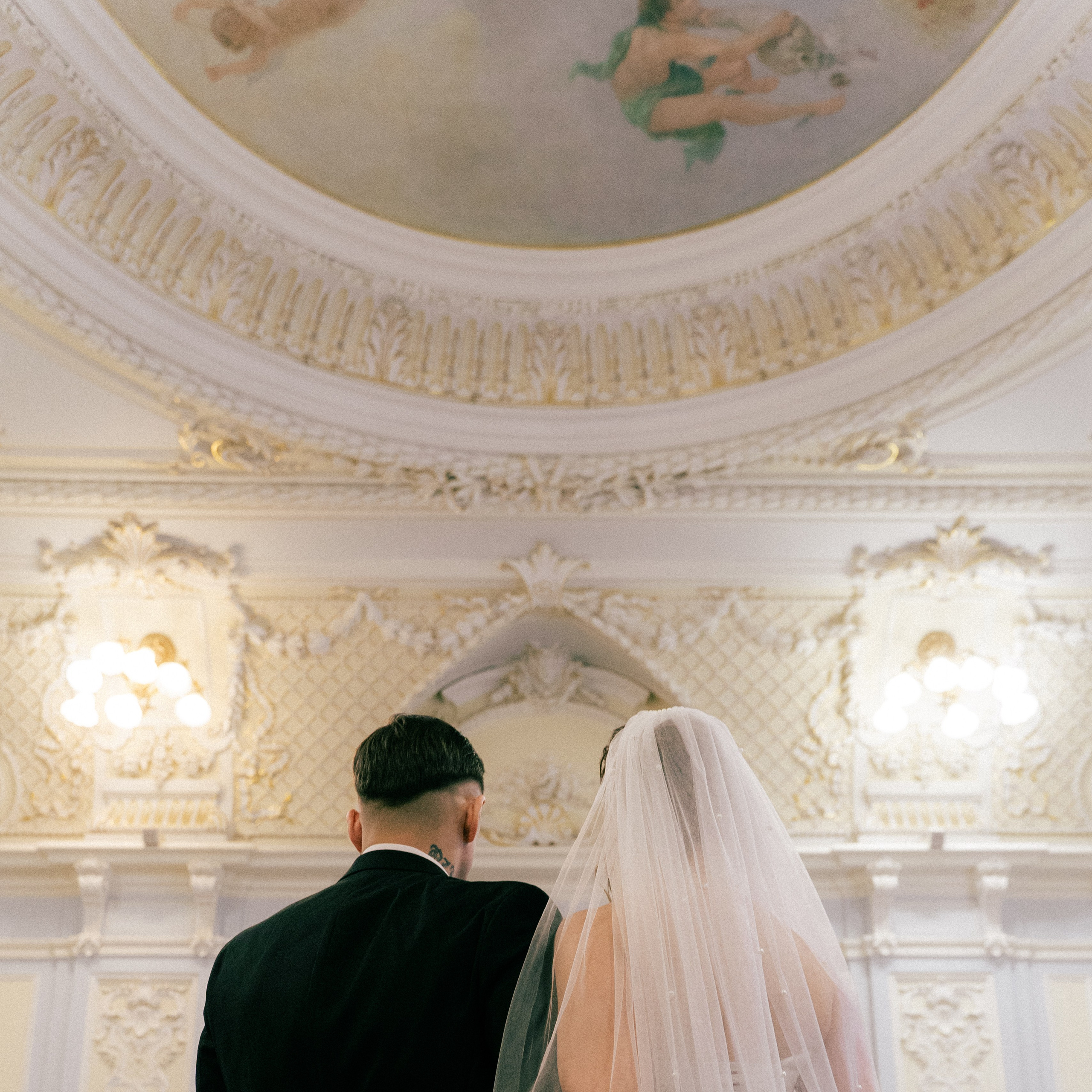 Сергей и Ани во Дворце бракосочетания № 2. Professional photoartist in St. Petersburg (wedding, reportage, portrait, model book, love story) Alexander Shvedov