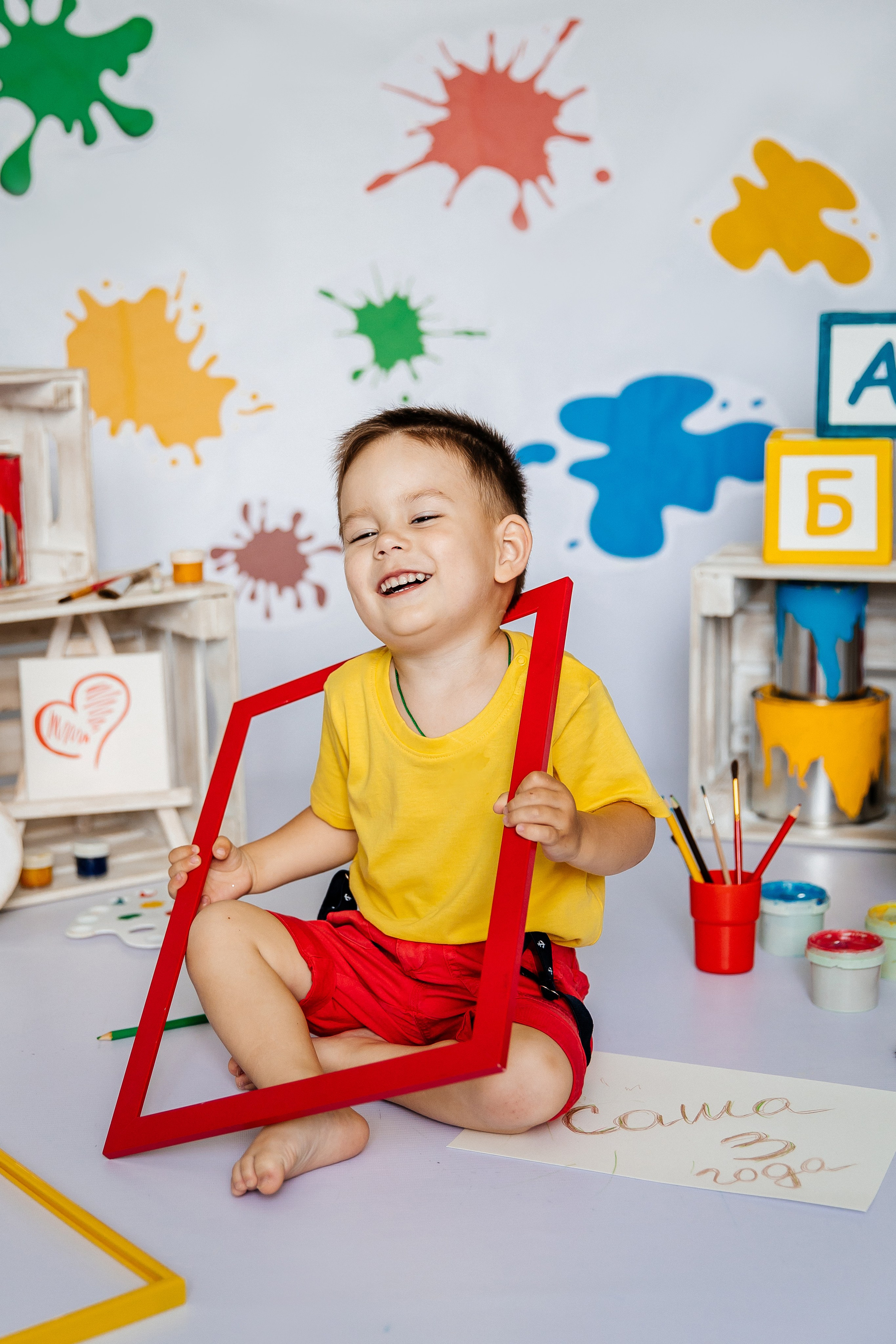 Краски. Детский фотограф, выпускные альбомы в Нижнем Новгороде Бодягина Мария