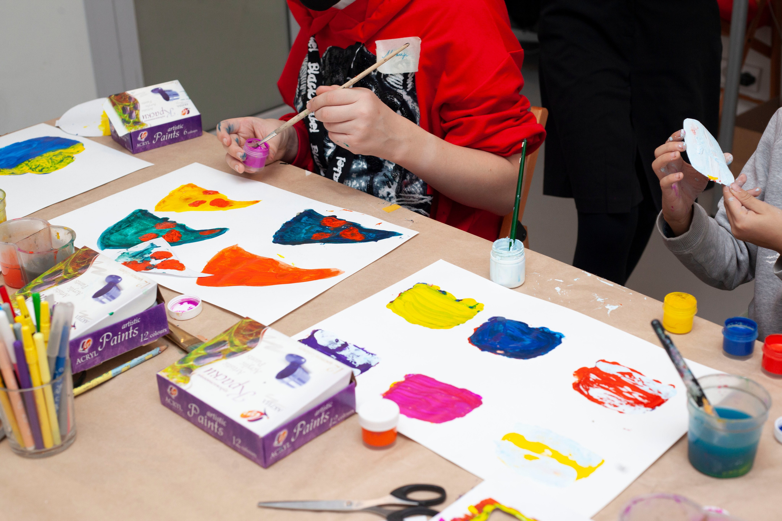 Детский мастер-класс в ММОМА. Stanislav Baryshev — People. Emotions. Atmosphere