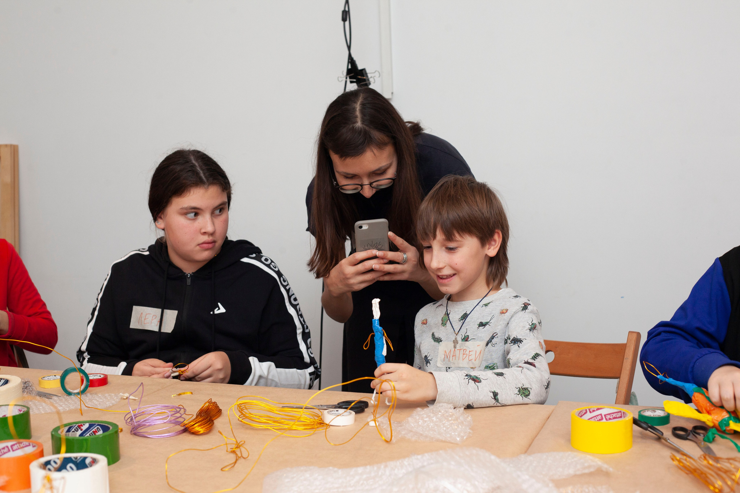 Детский мастер-класс в ММОМА. Stanislav Baryshev — People. Emotions. Atmosphere